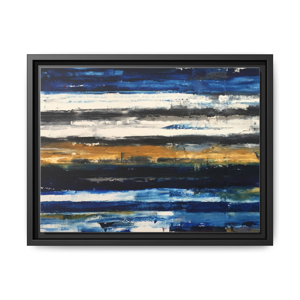 Tiny Buddha by Todd Williamson Framed Matte Canvas Abstract  Wall Art