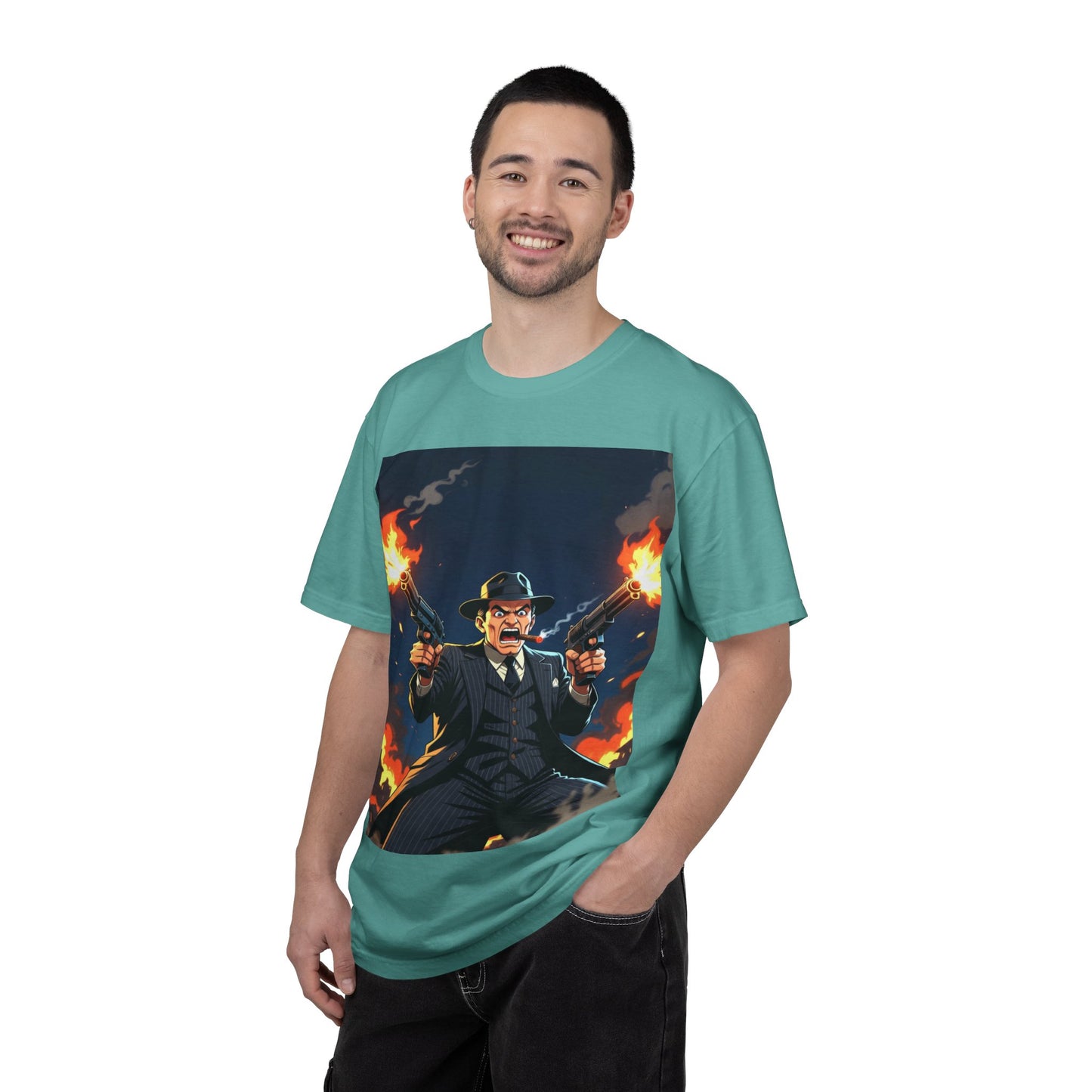Gangster T‑Shirt — Vintage Outlaw Graphic Tee