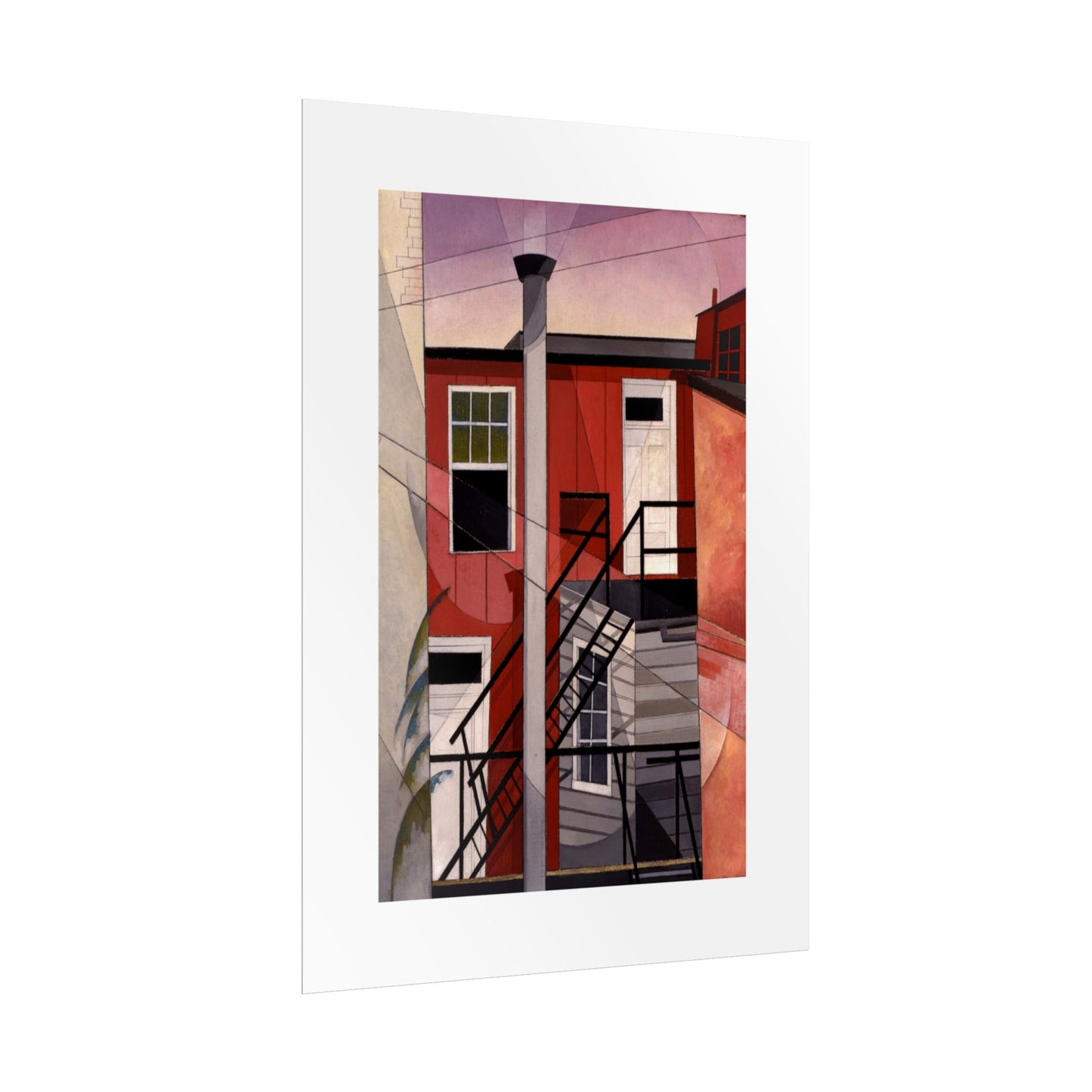 Modern Conveniences by Charles Demuth Wall Art Print