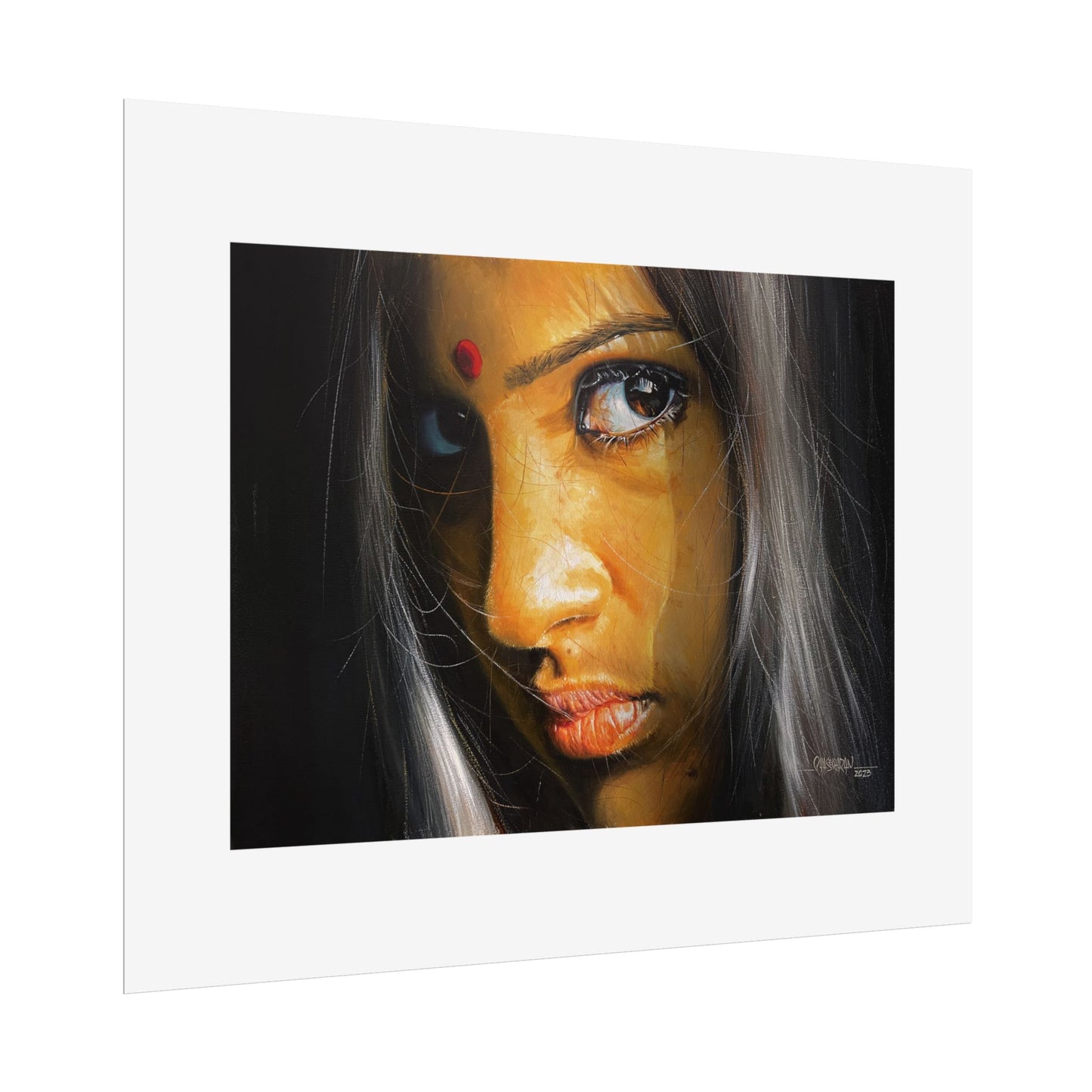 Razor Edged by Rajasekharan Parameswaran Wall Art Print