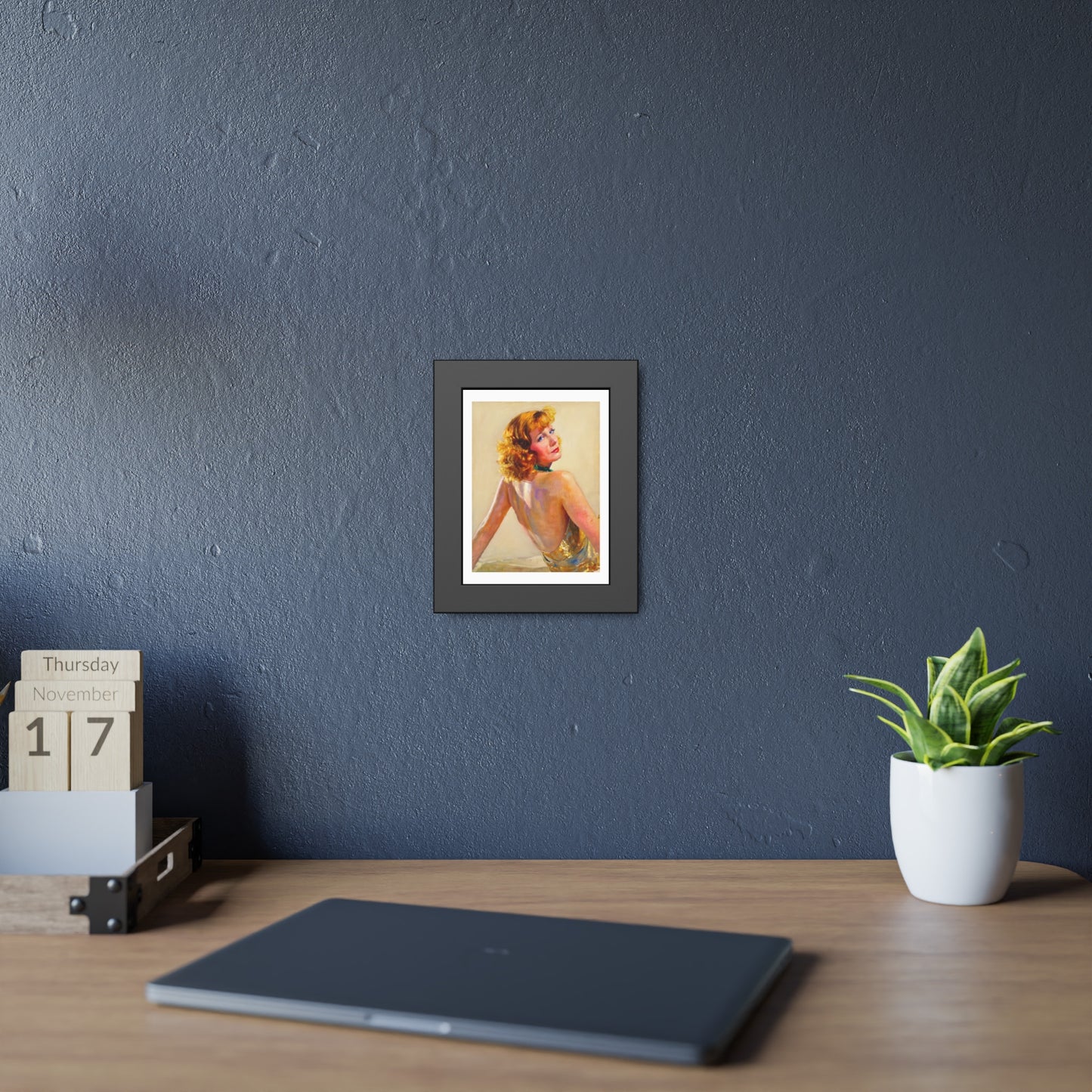 Greta Garbo Framed Paper Posters