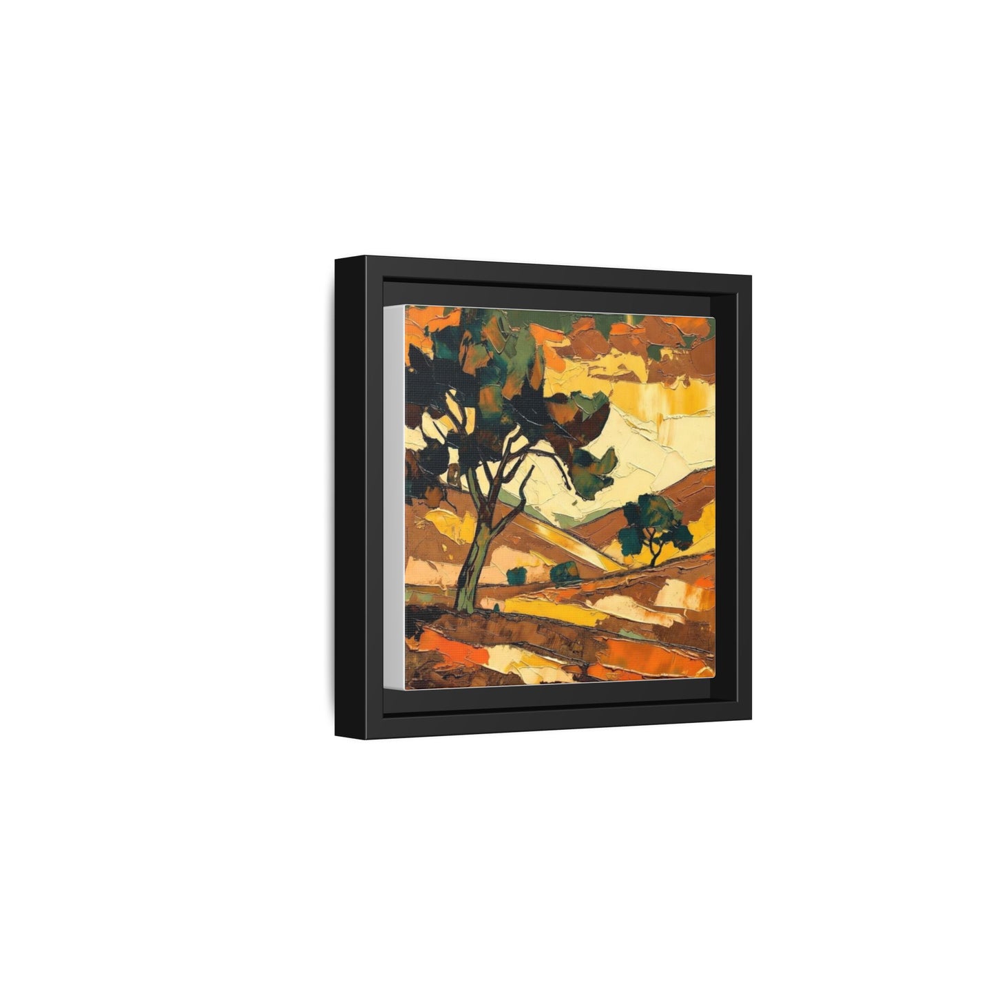 Framed Matte Canvas Landscape Art Print