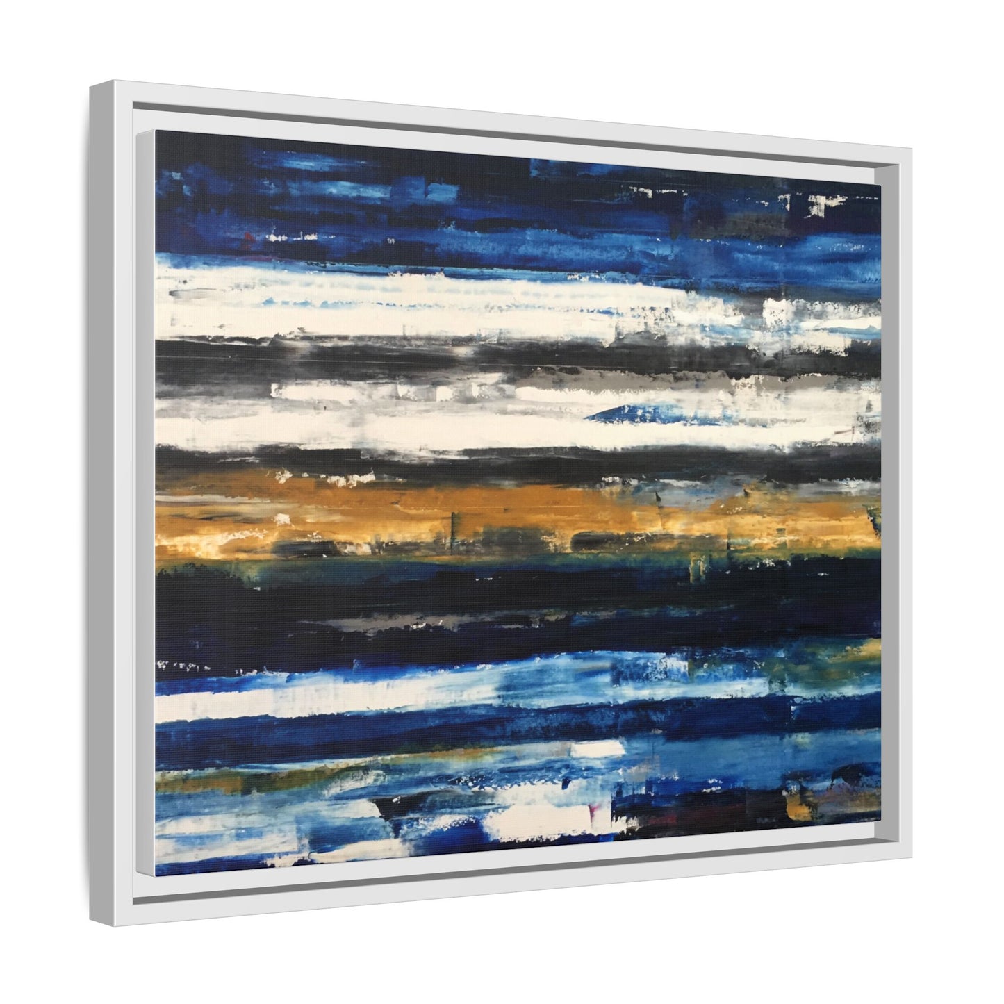 Tiny Buddha by Todd Williamson Framed Matte Canvas Abstract  Wall Art