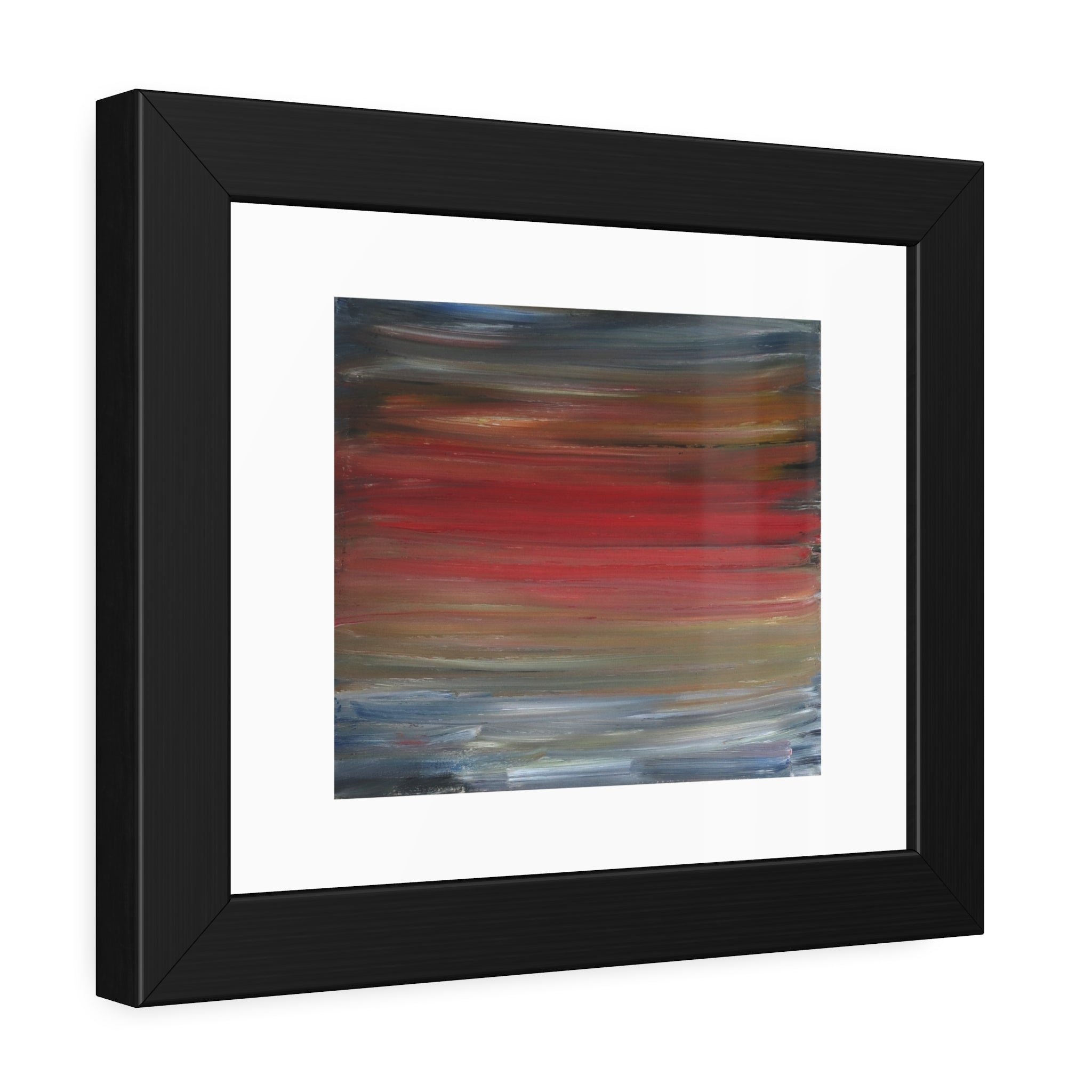 Misty morning by Norman Barrett Framed Poster Wall Art