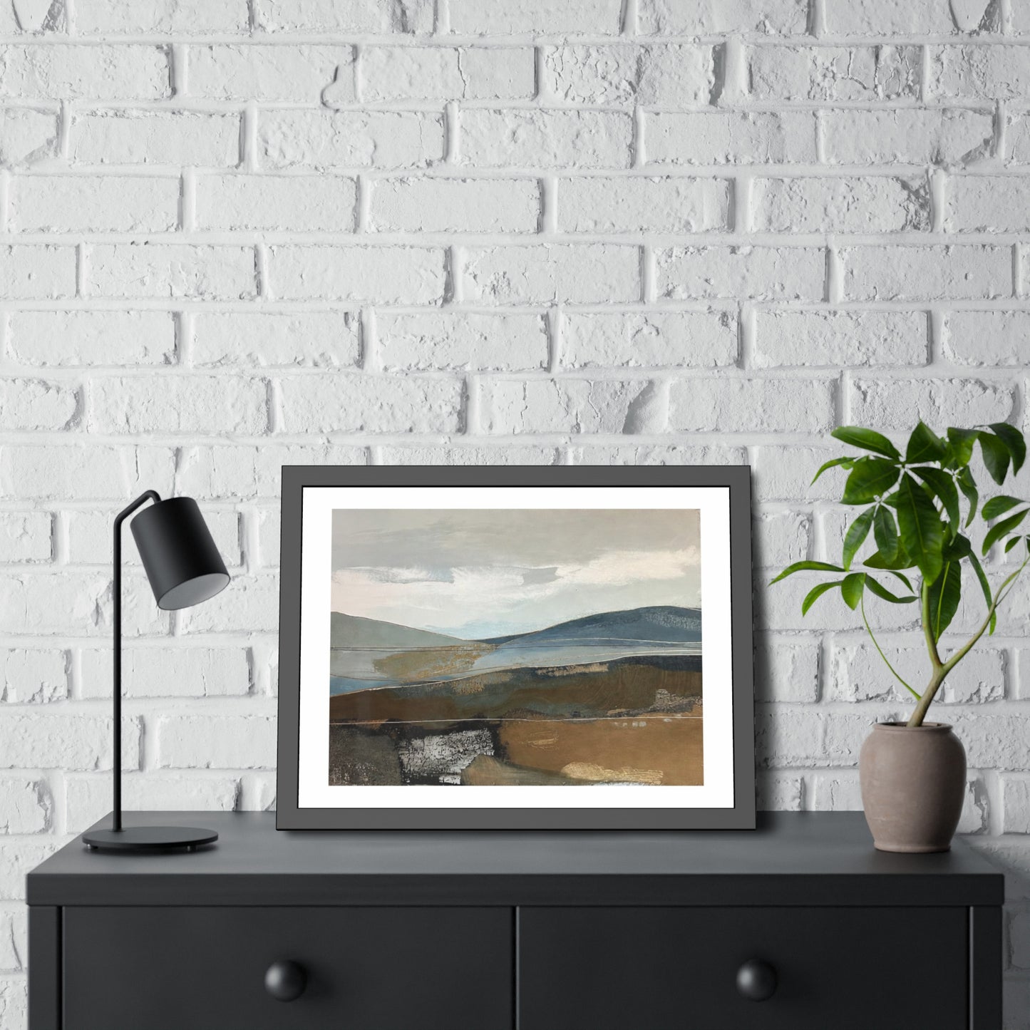 Landscape print Framed Paper Posters