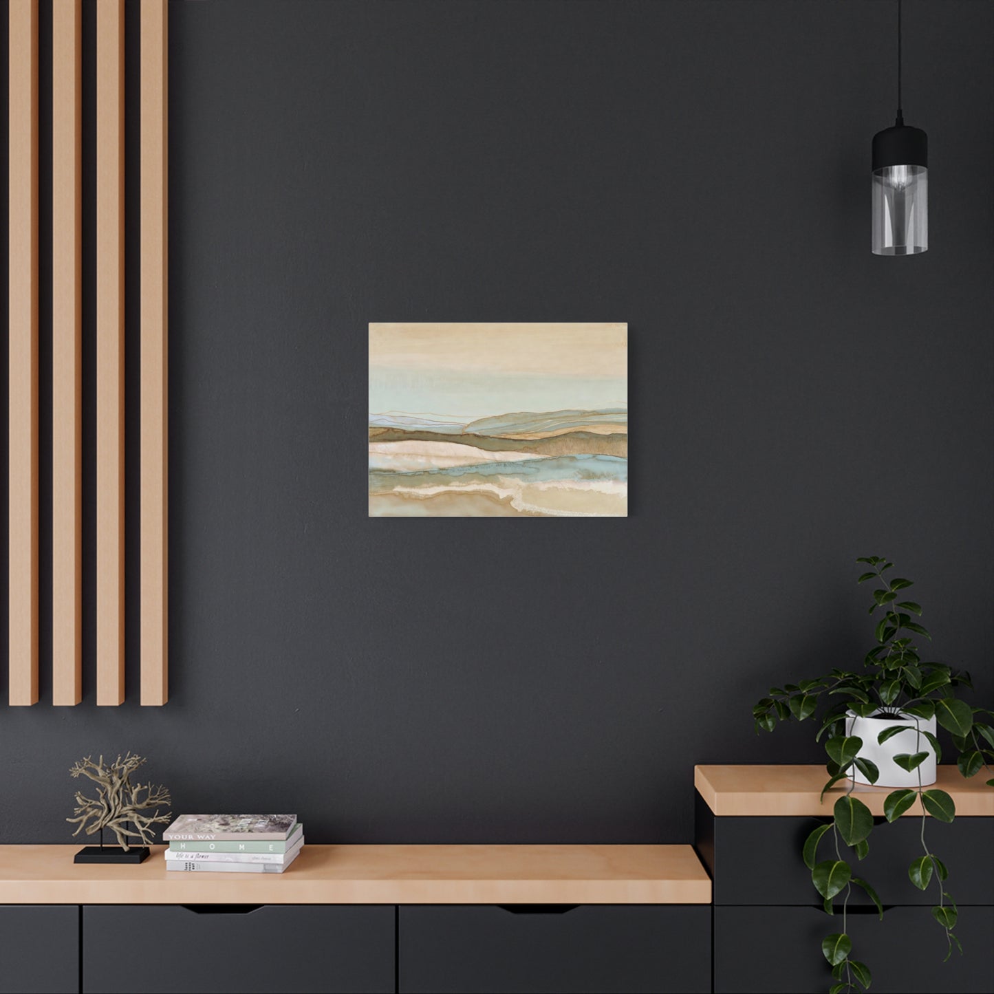 Coastal Abstract Canvas