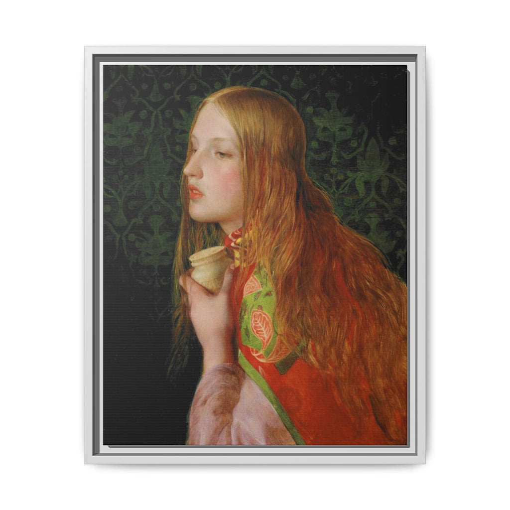 Mariya Magdalena by Frederick Sandys Framed Matte Canvas Wall Art Print