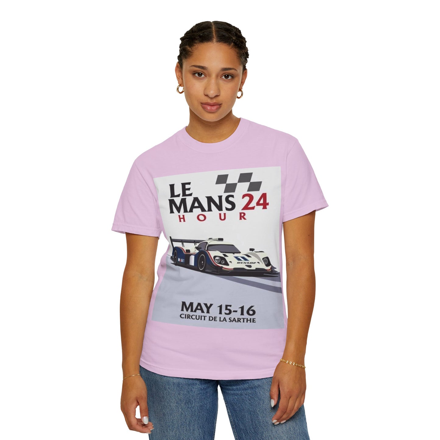 Le Mans 24 Hour Racing Poster T-Shirt — May 15-16 Circuit de la Sarthe