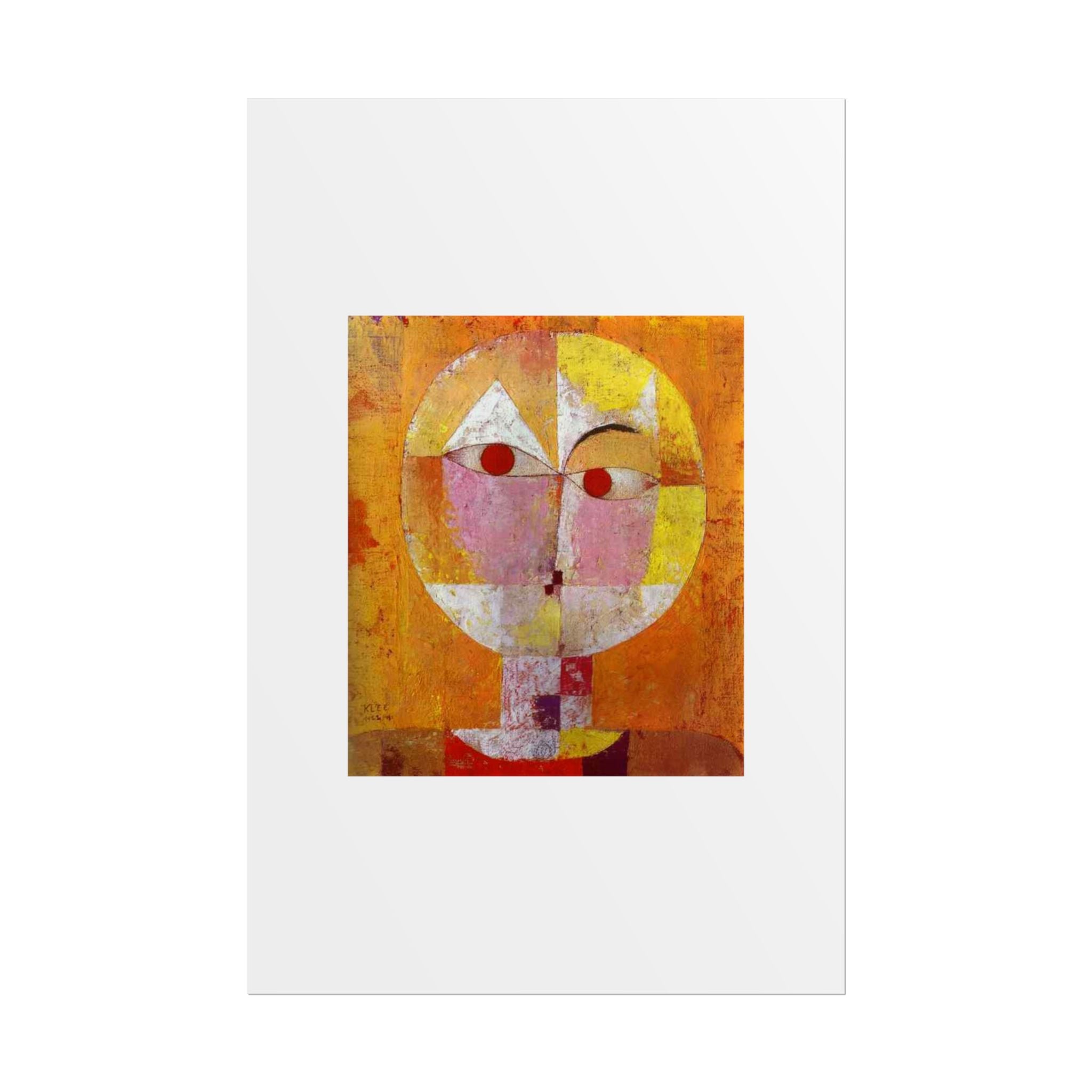 Senecio II by Paul Klee Wall Art Print