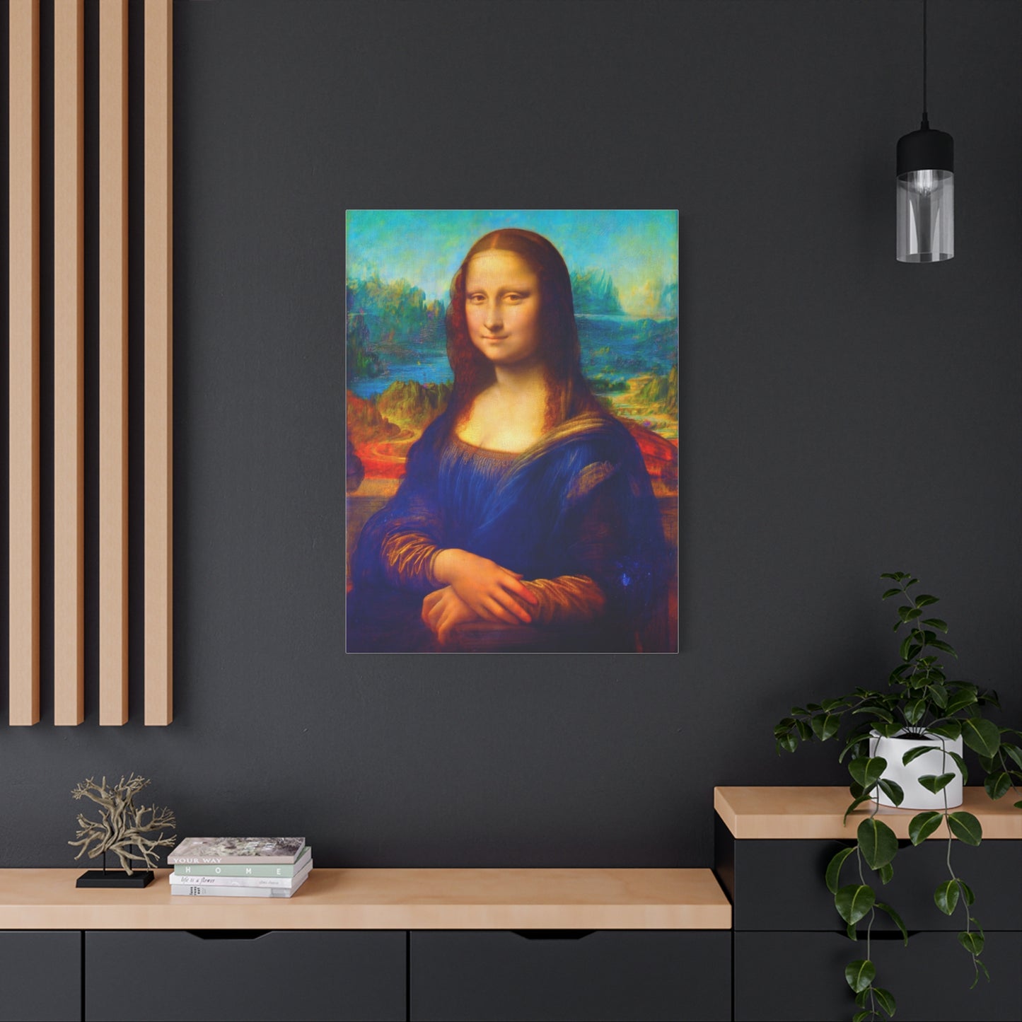 Classic Renaissance Portrait Canvas Print - Matte Stretched Wall Art