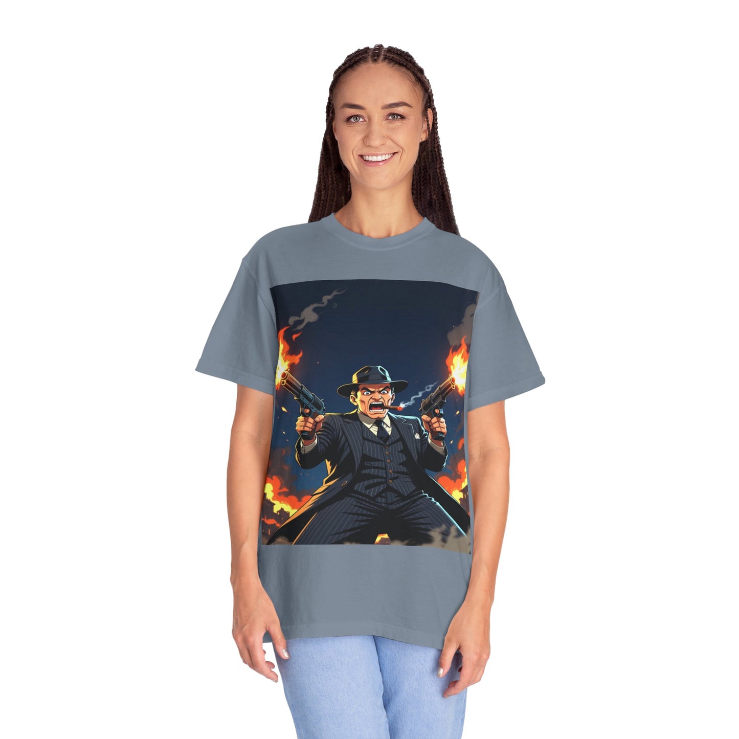 Gangster T‑Shirt — Vintage Outlaw Graphic Tee
