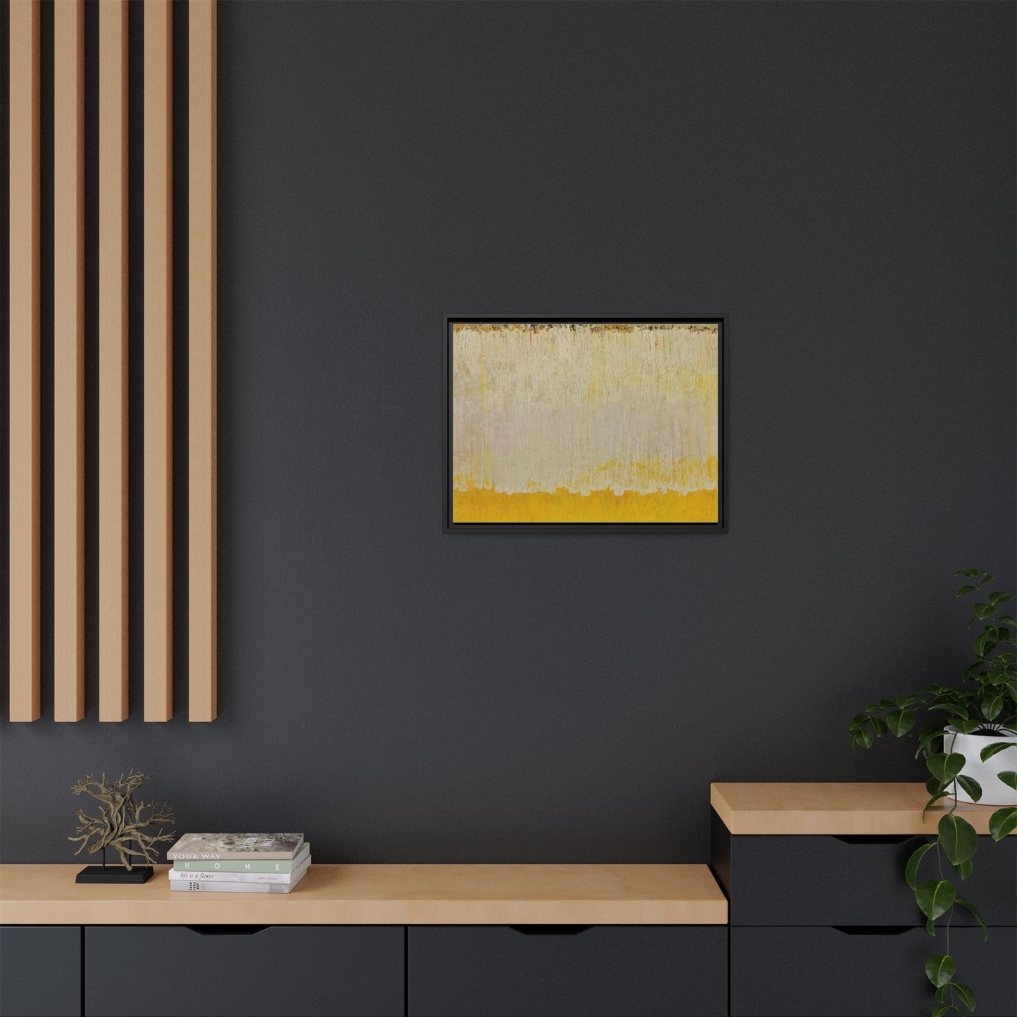 Follow by Christopher Le Brun Matte Framed Canvas Wall Art Print