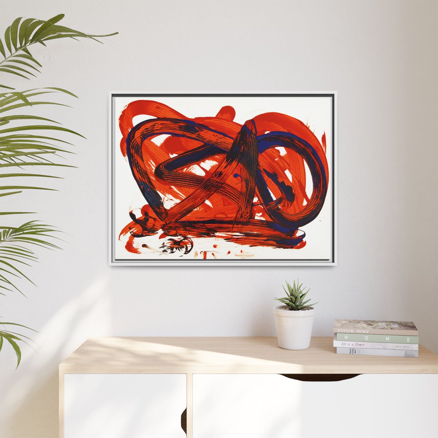 Barito 0138 by Heinz Hachel Matte Canvas Framed Wall Art