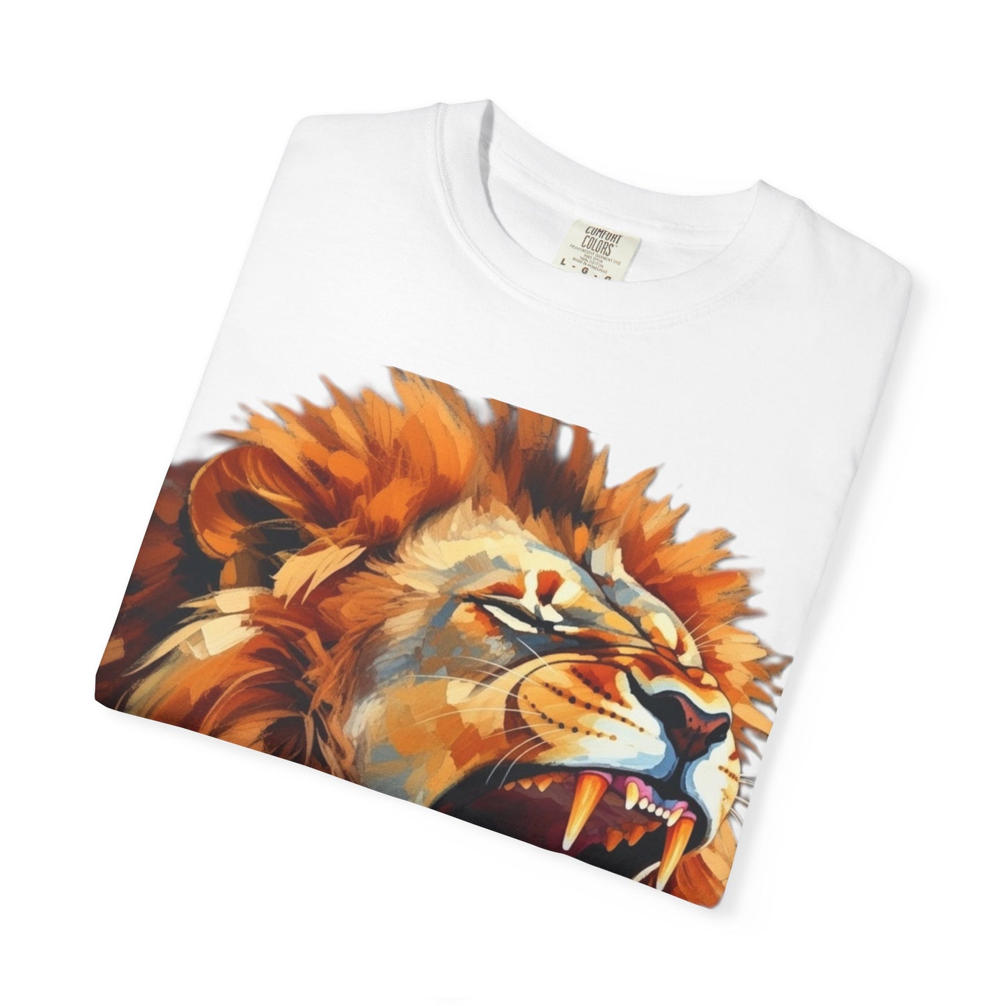 Roaring Lion T-Shirt Bold Wildlife Graphic Tee