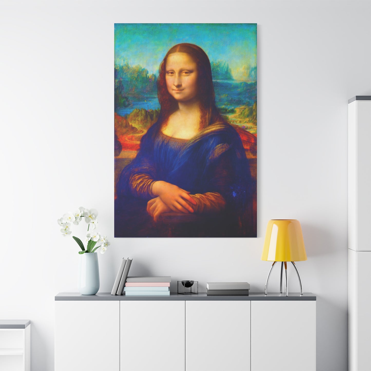 Classic Renaissance Portrait Canvas Print - Matte Stretched Wall Art