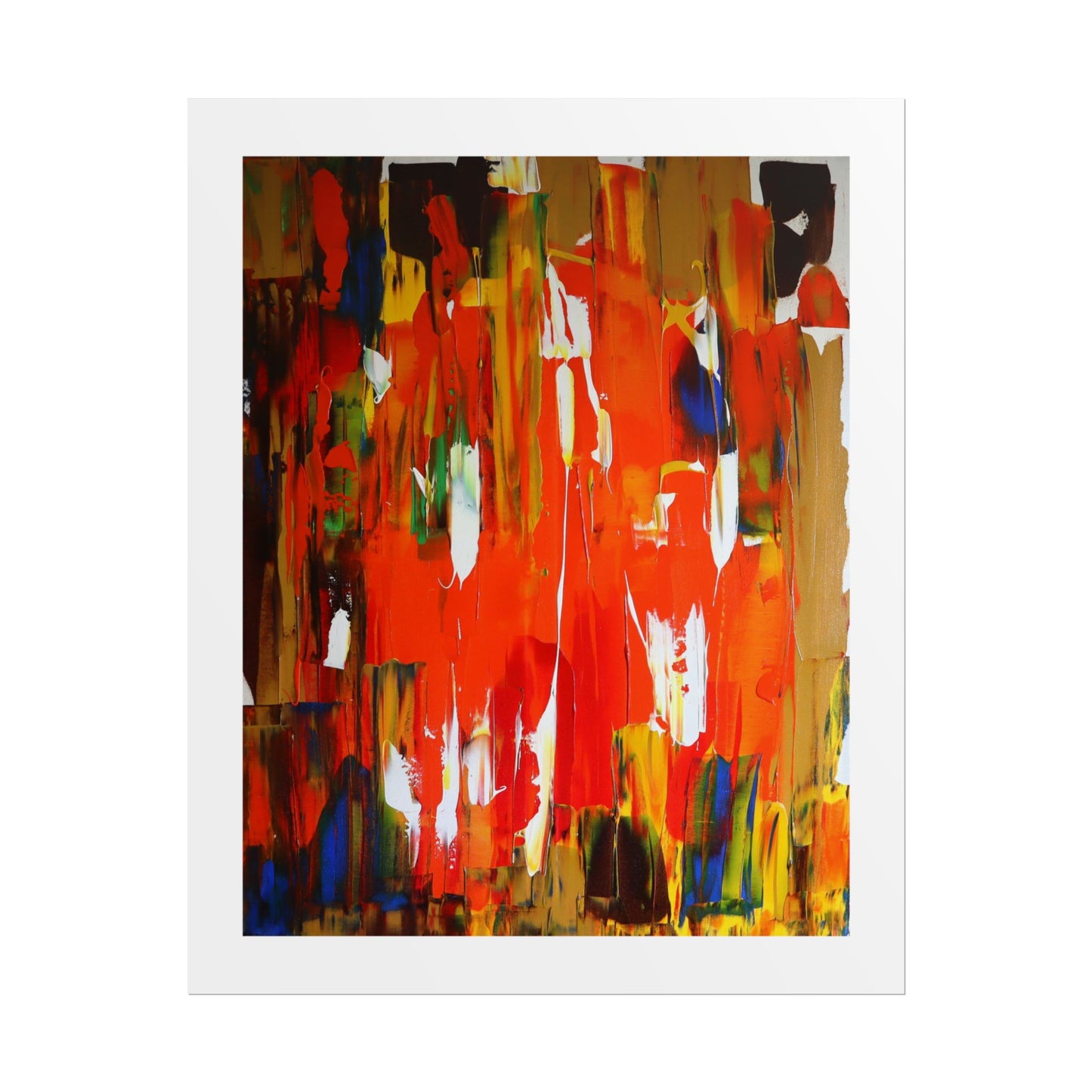 Burn baby burn by Norman Barrett Wall Art Print