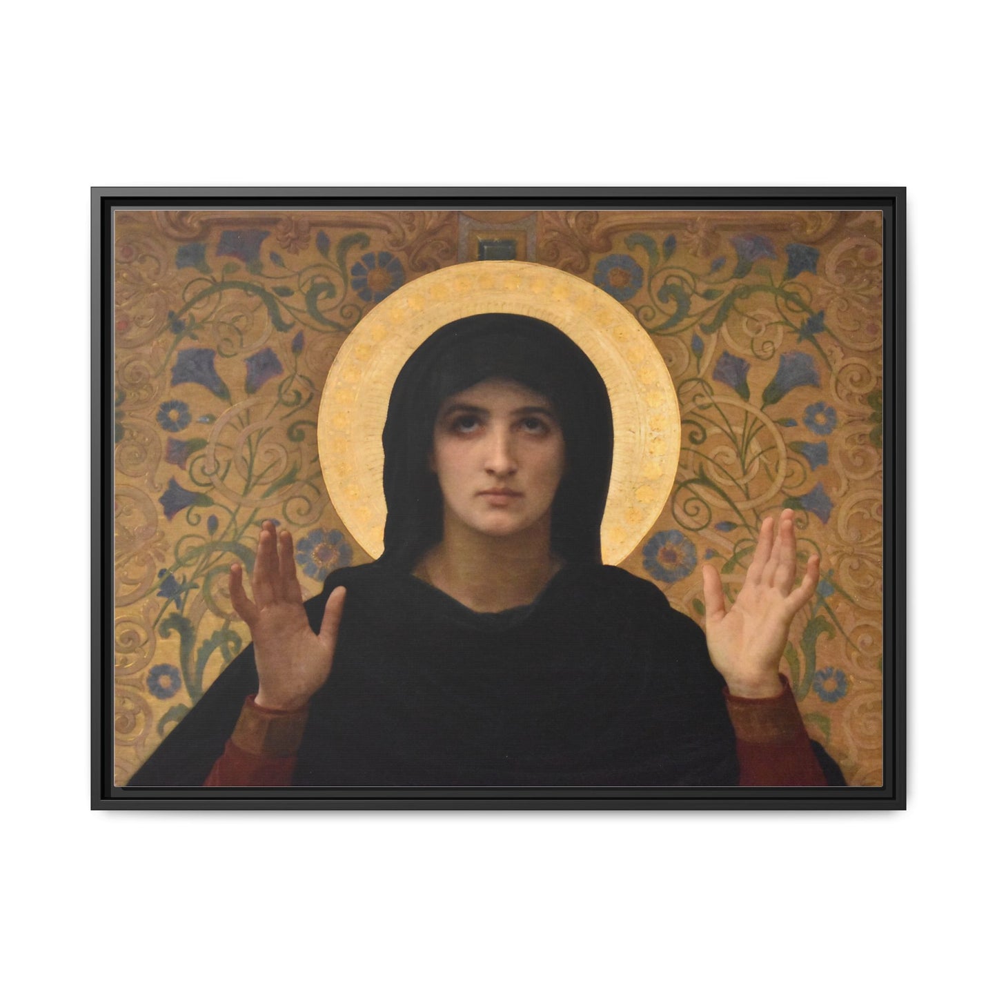 La Vierge consolatrice by William Adolphe Bouguereau Framed Matte Canvas Wall Art