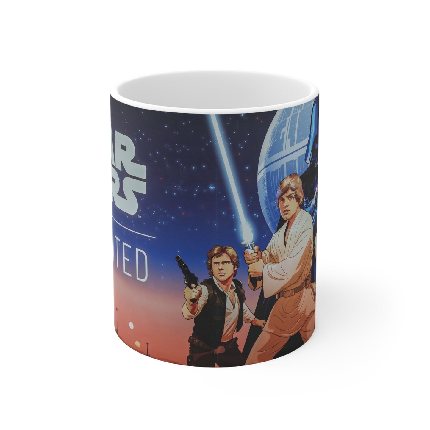 Star Wars Unlimited Mug — Retro Movie Poster Coffee Cup