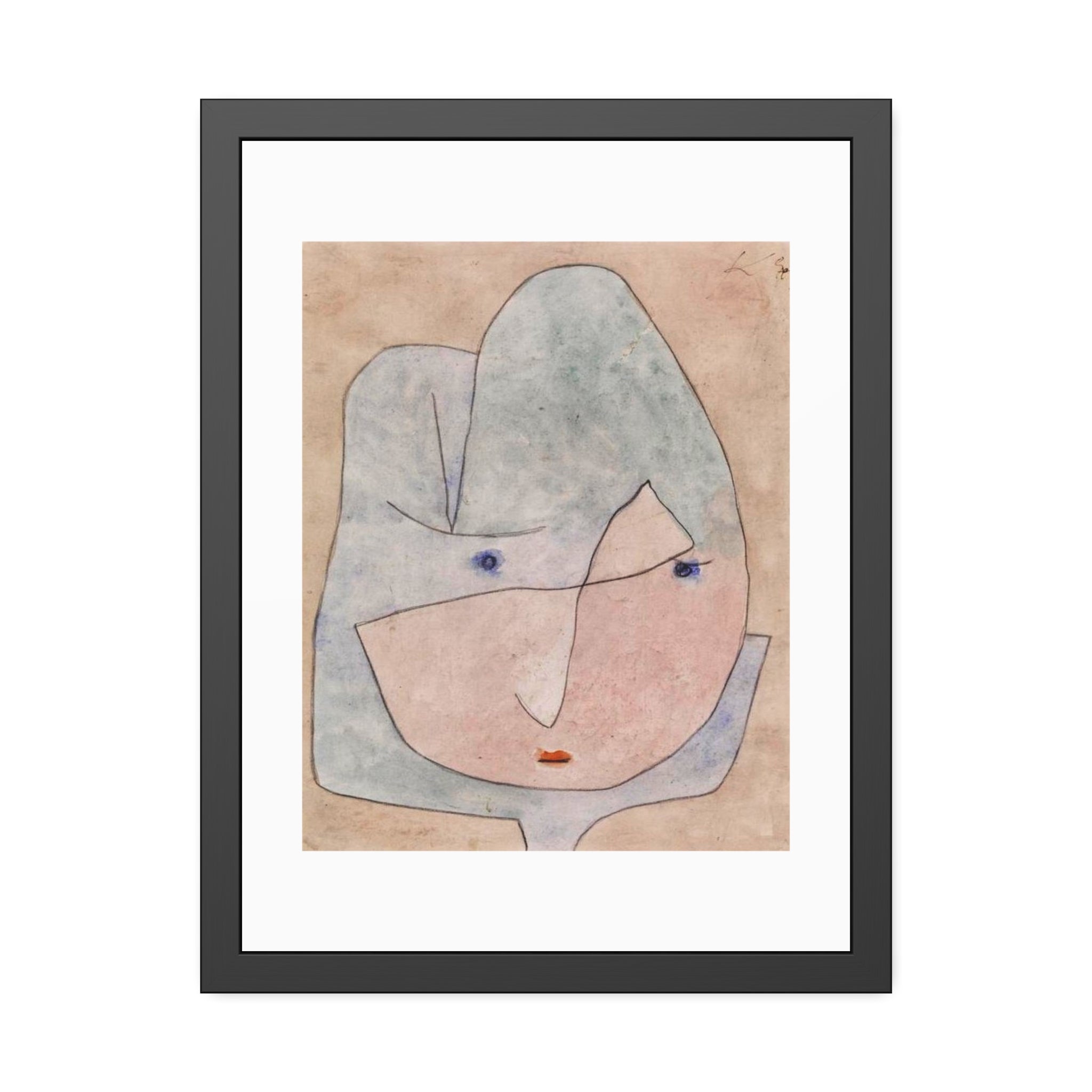 This Bloom is About to Wither by Paul Klee Framed Wall Art Poster