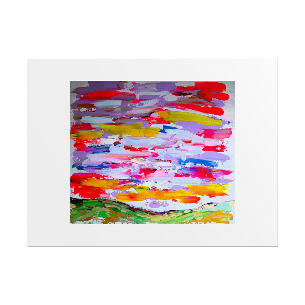 Sunny day in may by Norman Barrett Wall Art Print