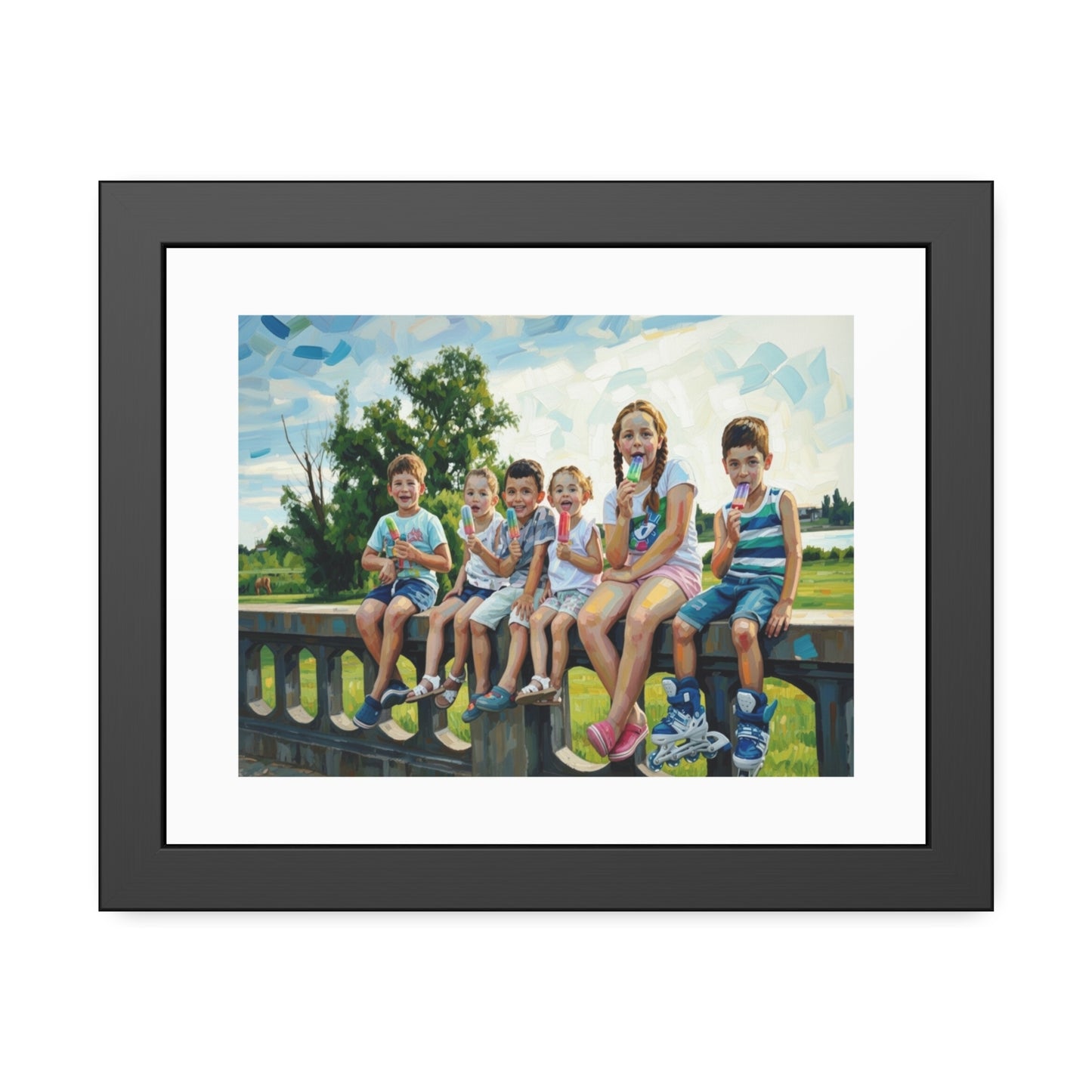 Framed Poster - Custom Family Portrait Art Print