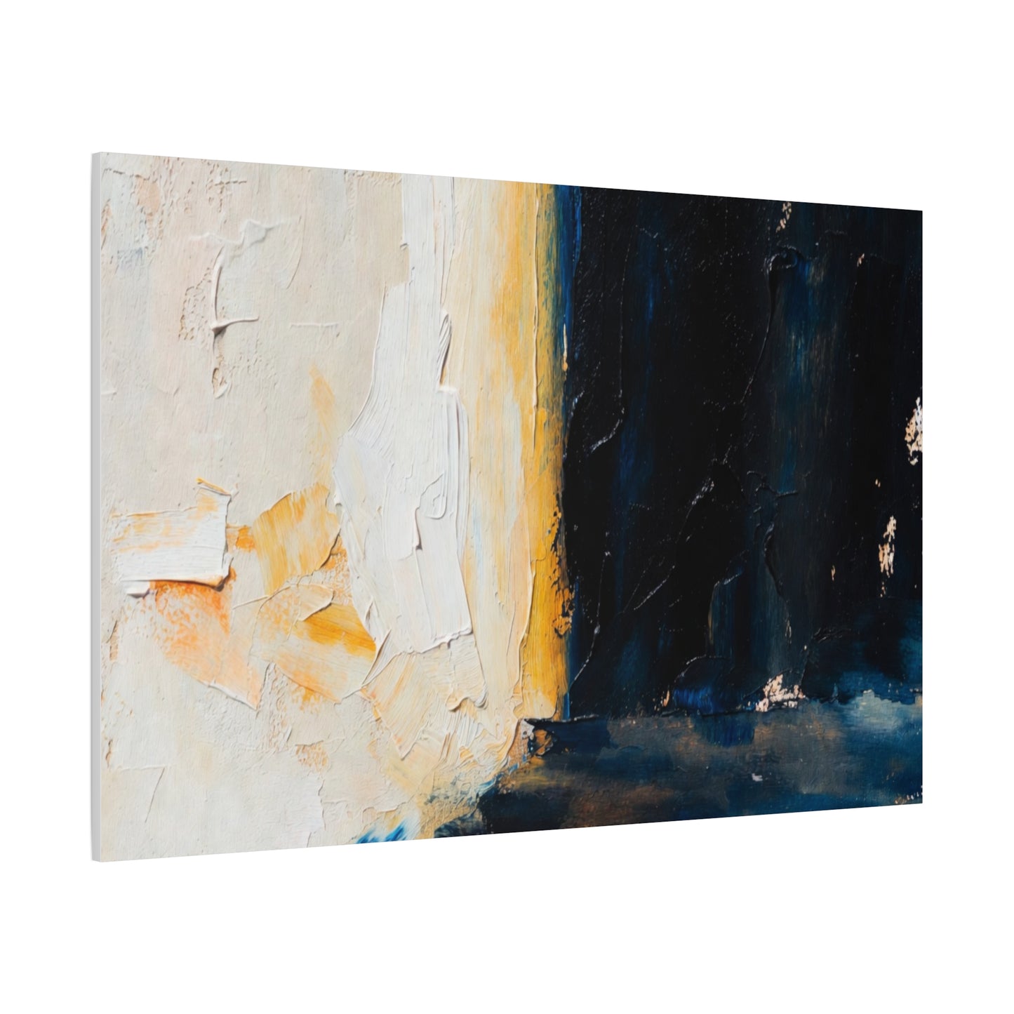 Abstract Coastal Light Matte Canvas Print — Stretched 1.25"