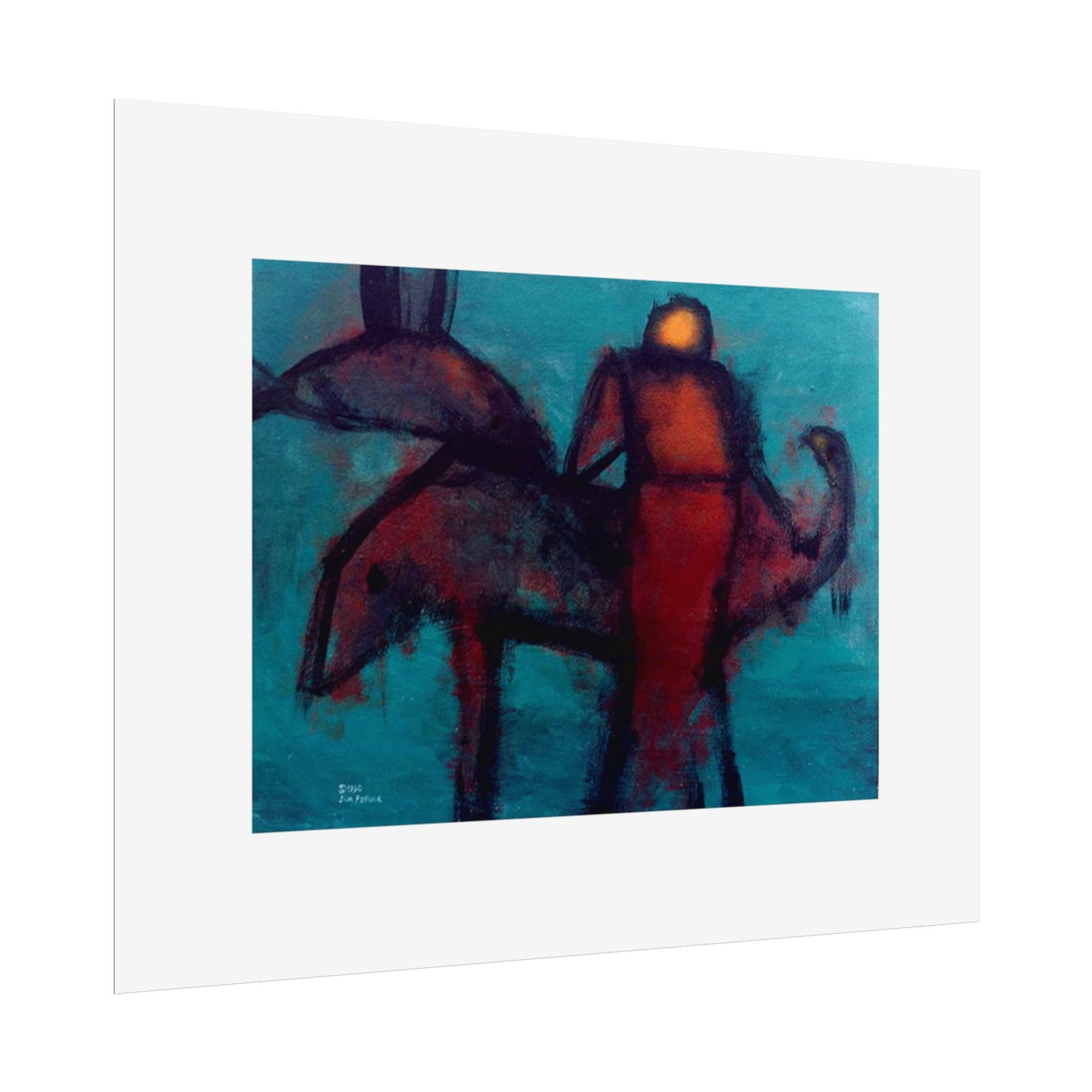 Dominion (Acrylic) by James Pollock Wall Art Print