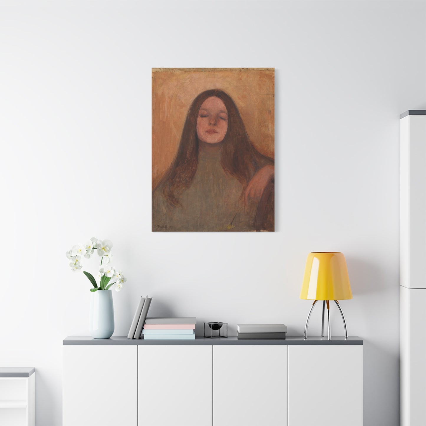 Thyra Elisabeth by Ellen Thesleff Matte Canvas Wall Art Print