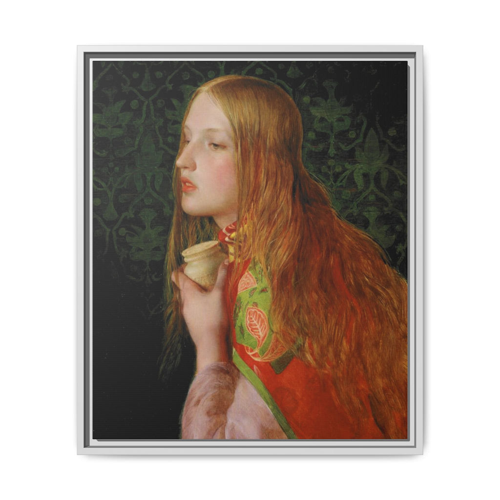 Mariya Magdalena by Frederick Sandys Framed Matte Canvas Wall Art Print