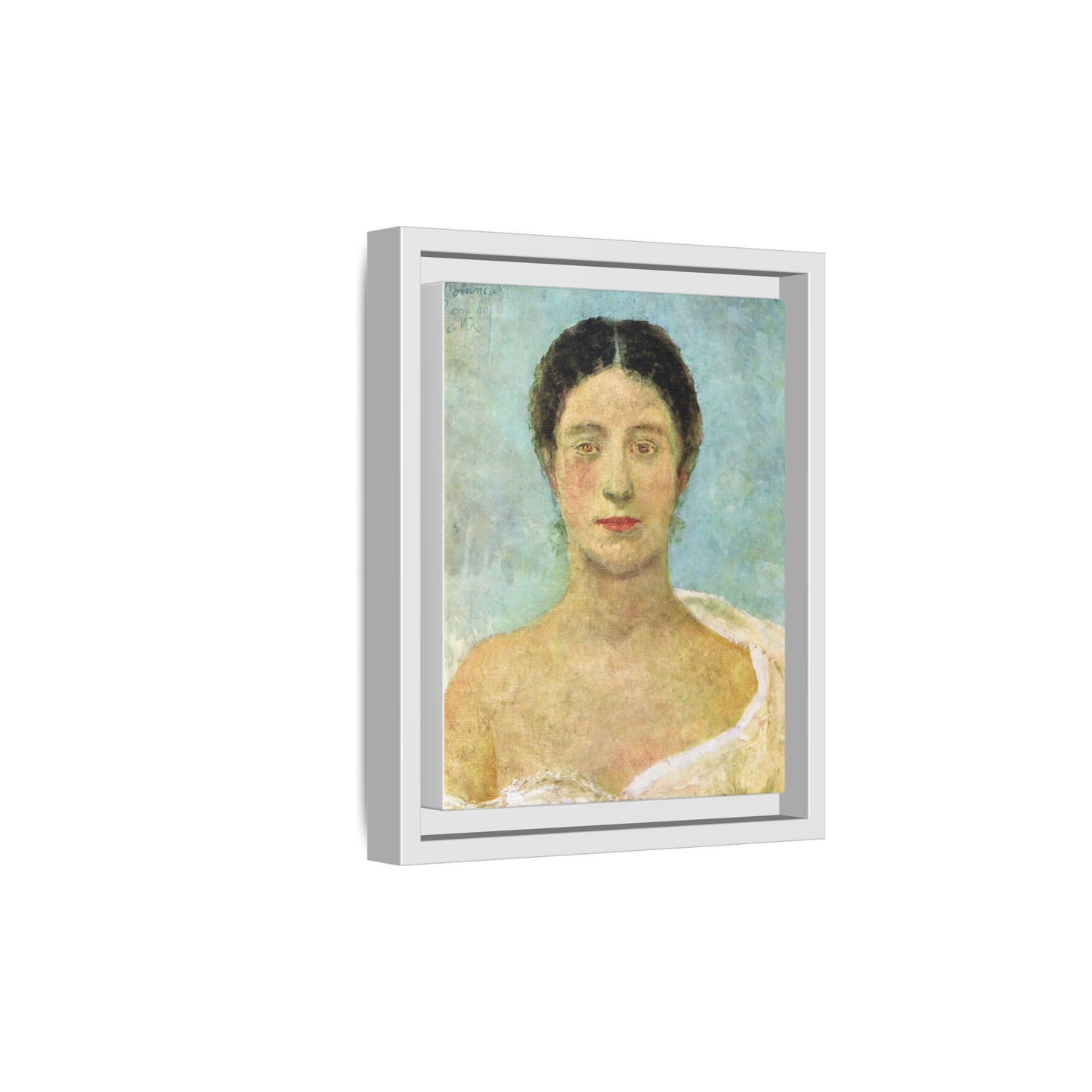 Bianca by Max Klinger Framed Matte Canvas Portrait Print