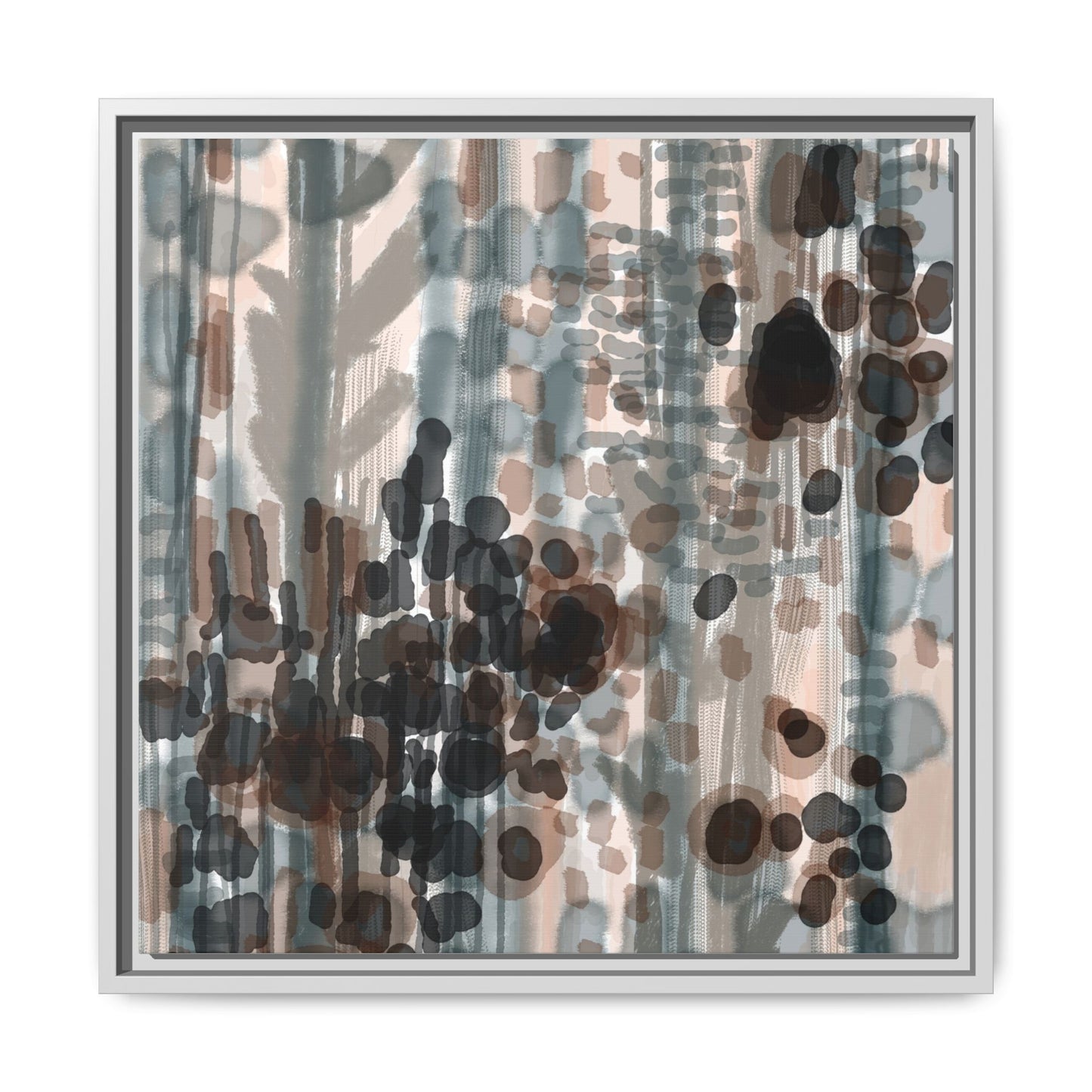 Vleken by an unknown artist Framed Canvas Art