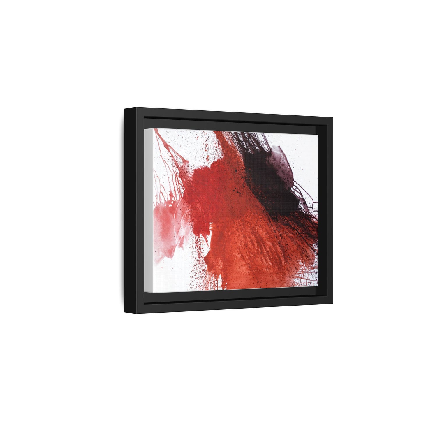 Flame by Natalija Miladinovic Matte Canvas Framed Wall Art
