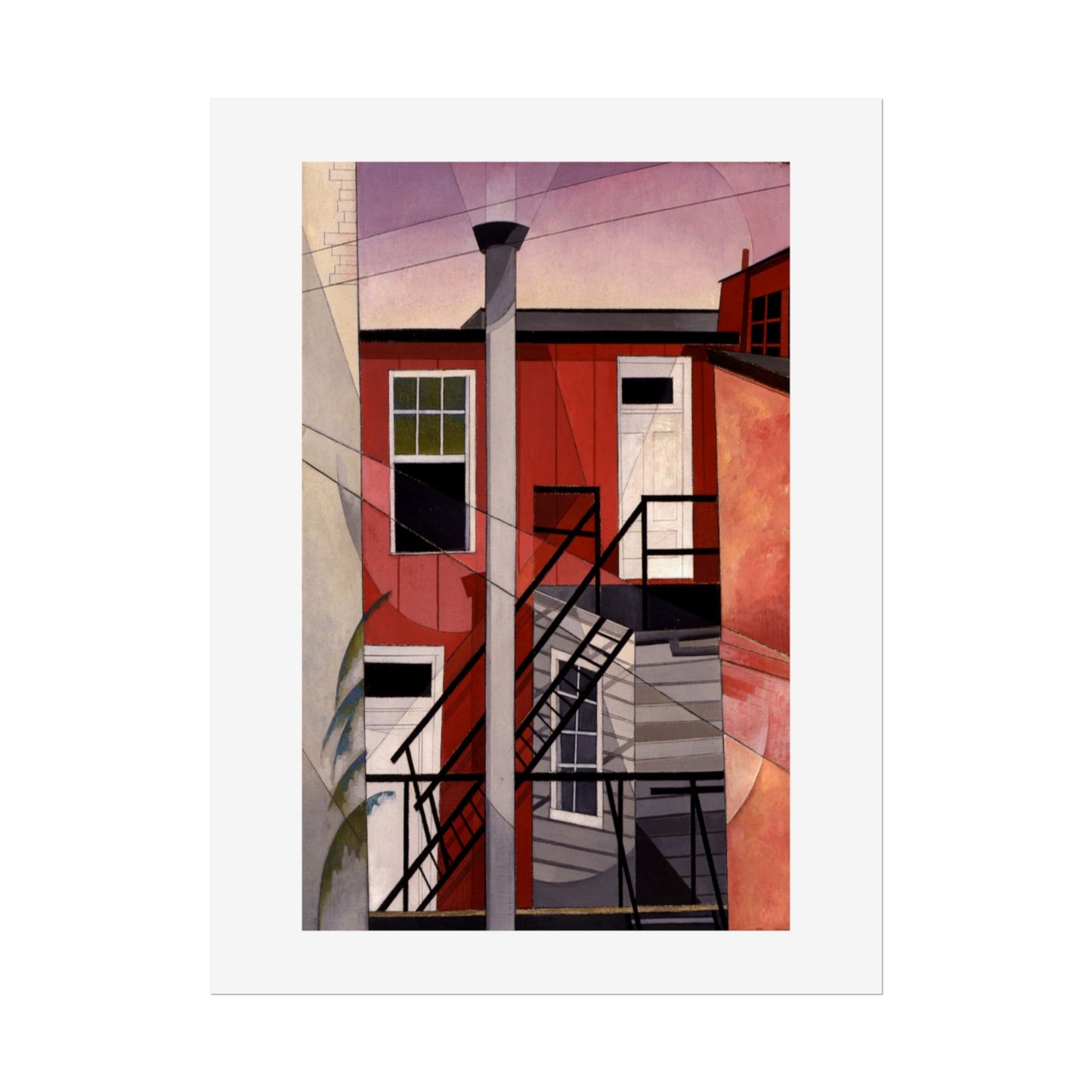 Modern Conveniences by Charles Demuth Wall Art Print