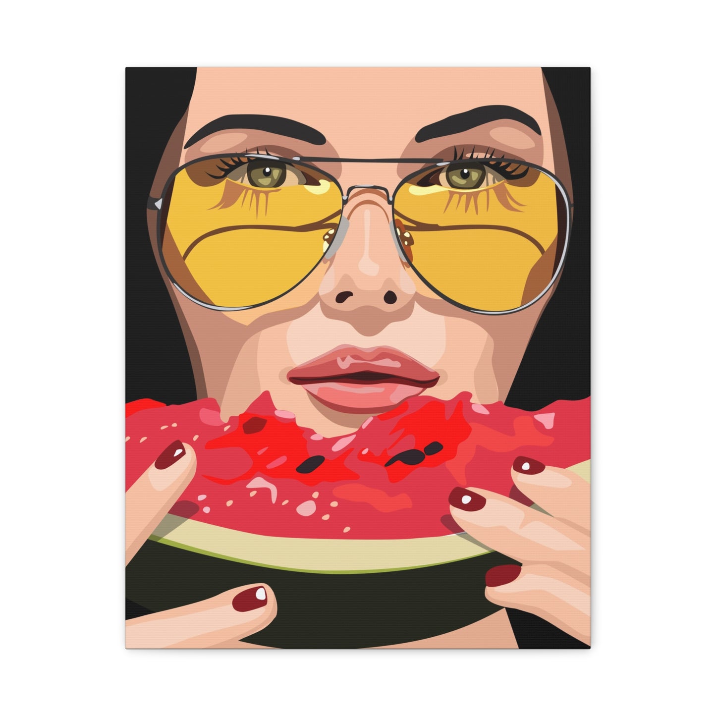 Vivid 81 by Orit Fuchs Matte Canvas Wall Art Print