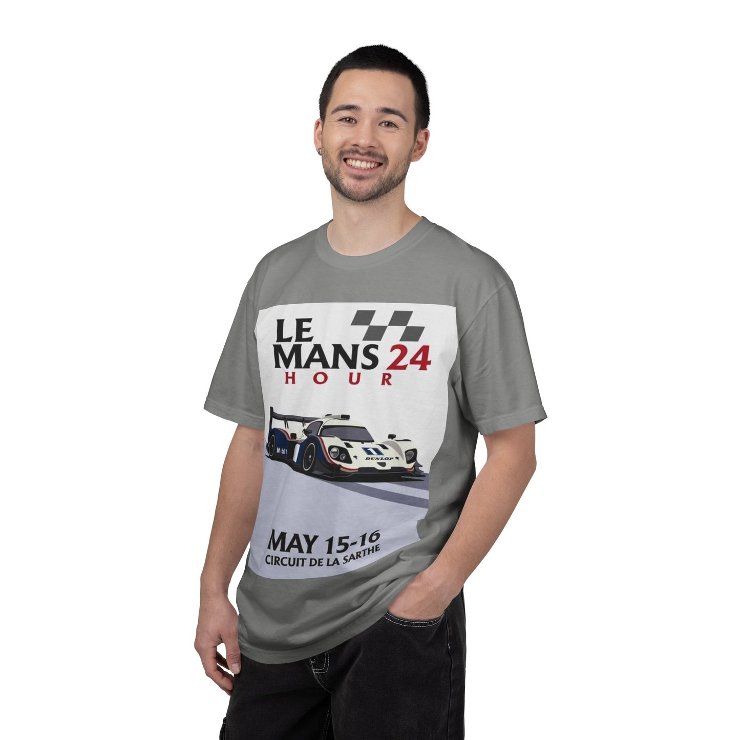 Le Mans 24 Hour Racing Poster T-Shirt — May 15-16 Circuit de la Sarthe