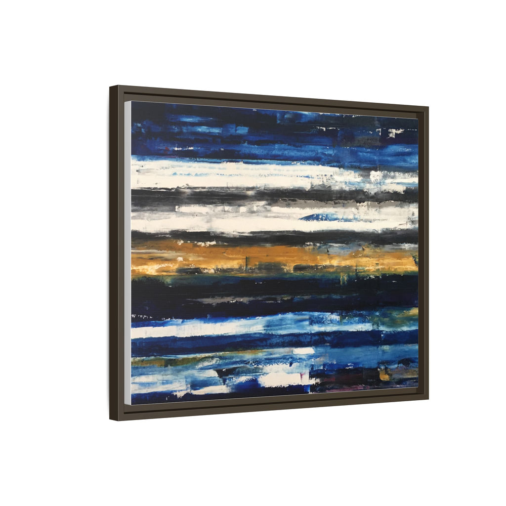 Tiny Buddha by Todd Williamson Framed Matte Canvas Abstract  Wall Art