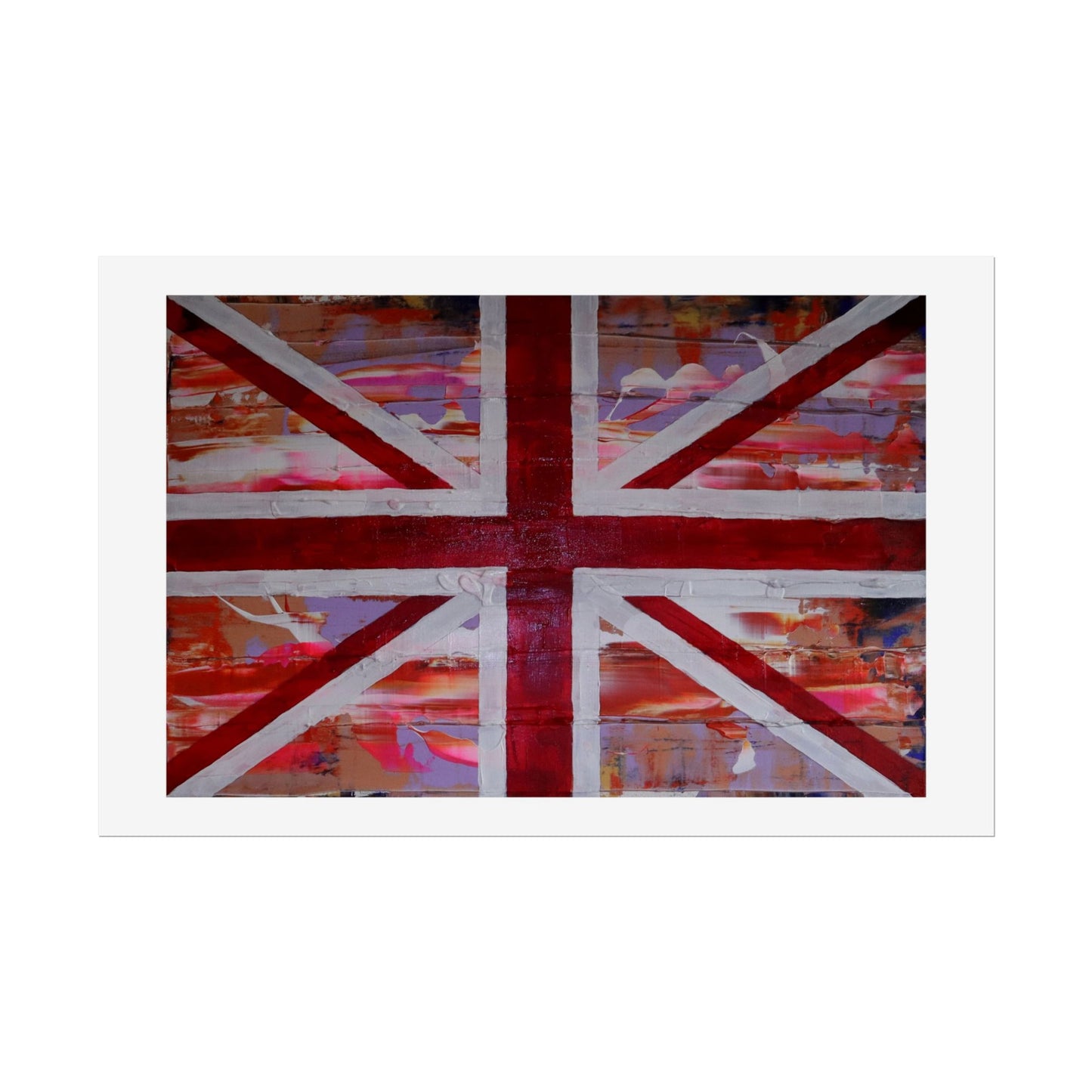 Union Jack is back! by Norman Barrett Wall Art Print