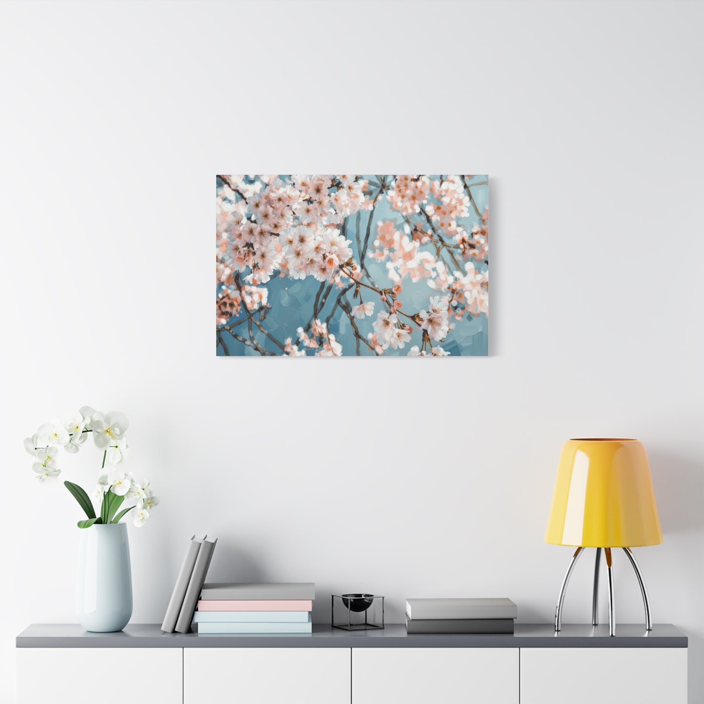 Cherry Blossom Matte Canvas Wall Art – Stretched 1.25"