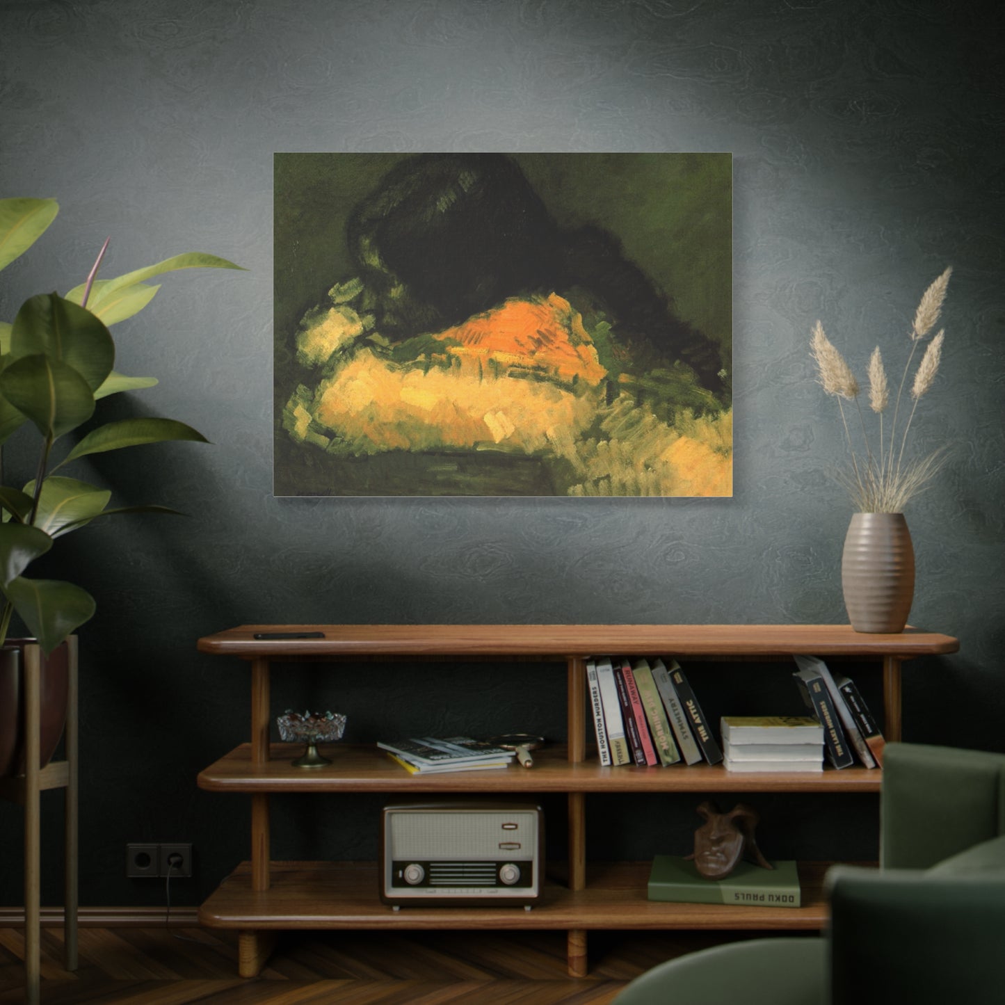 La Chata by Isidre Nonell Matte Canvas Wall Art Print
