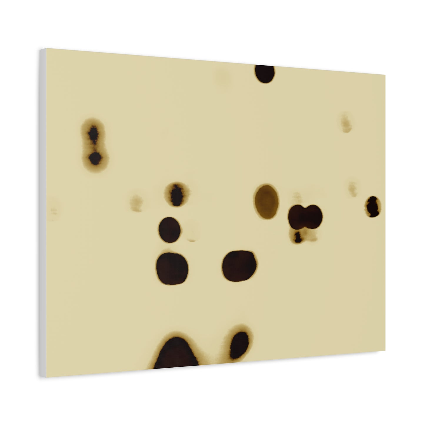 People Communicating by Unknown Abstract Matte Canvas Wall Art Print