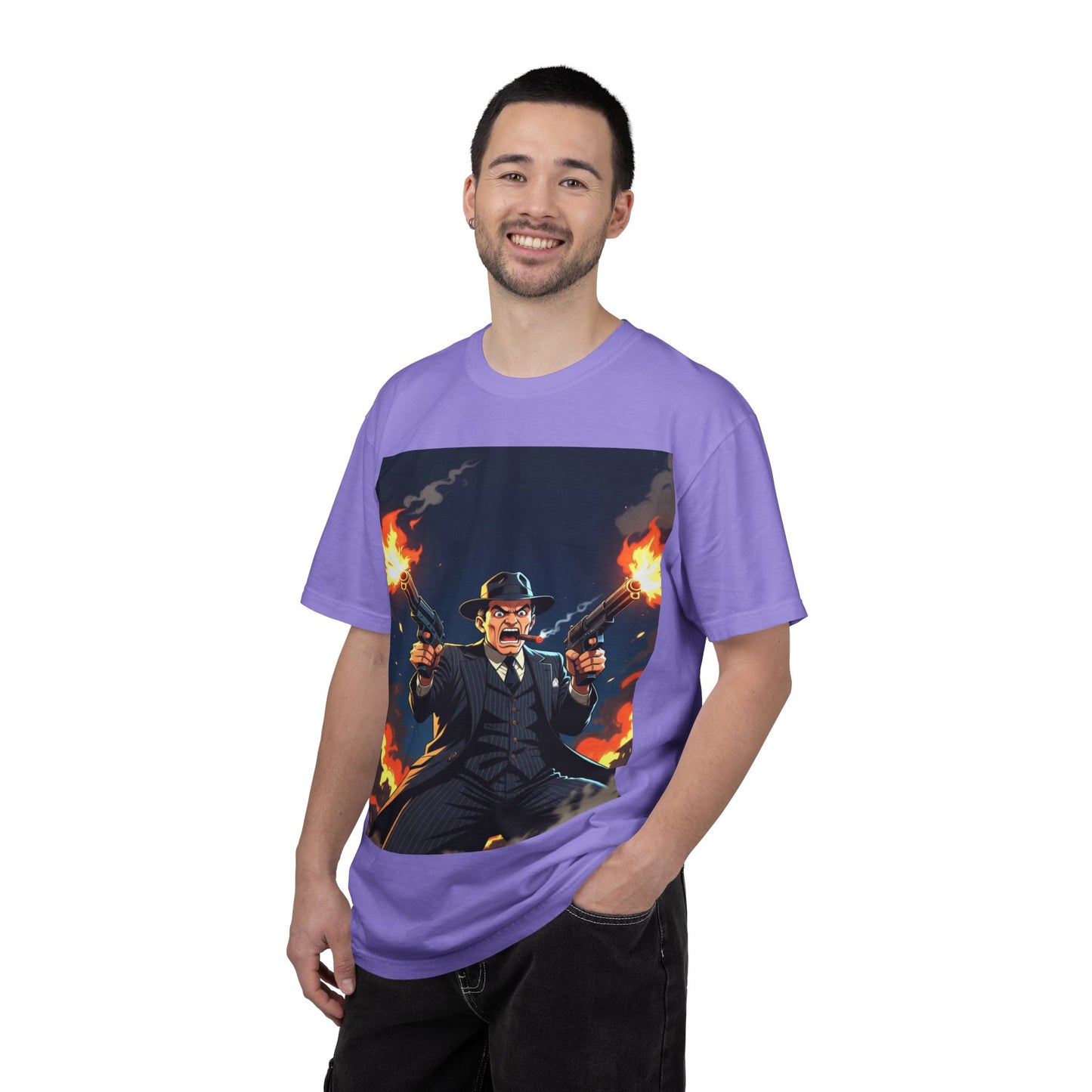 Gangster T‑Shirt — Vintage Outlaw Graphic Tee