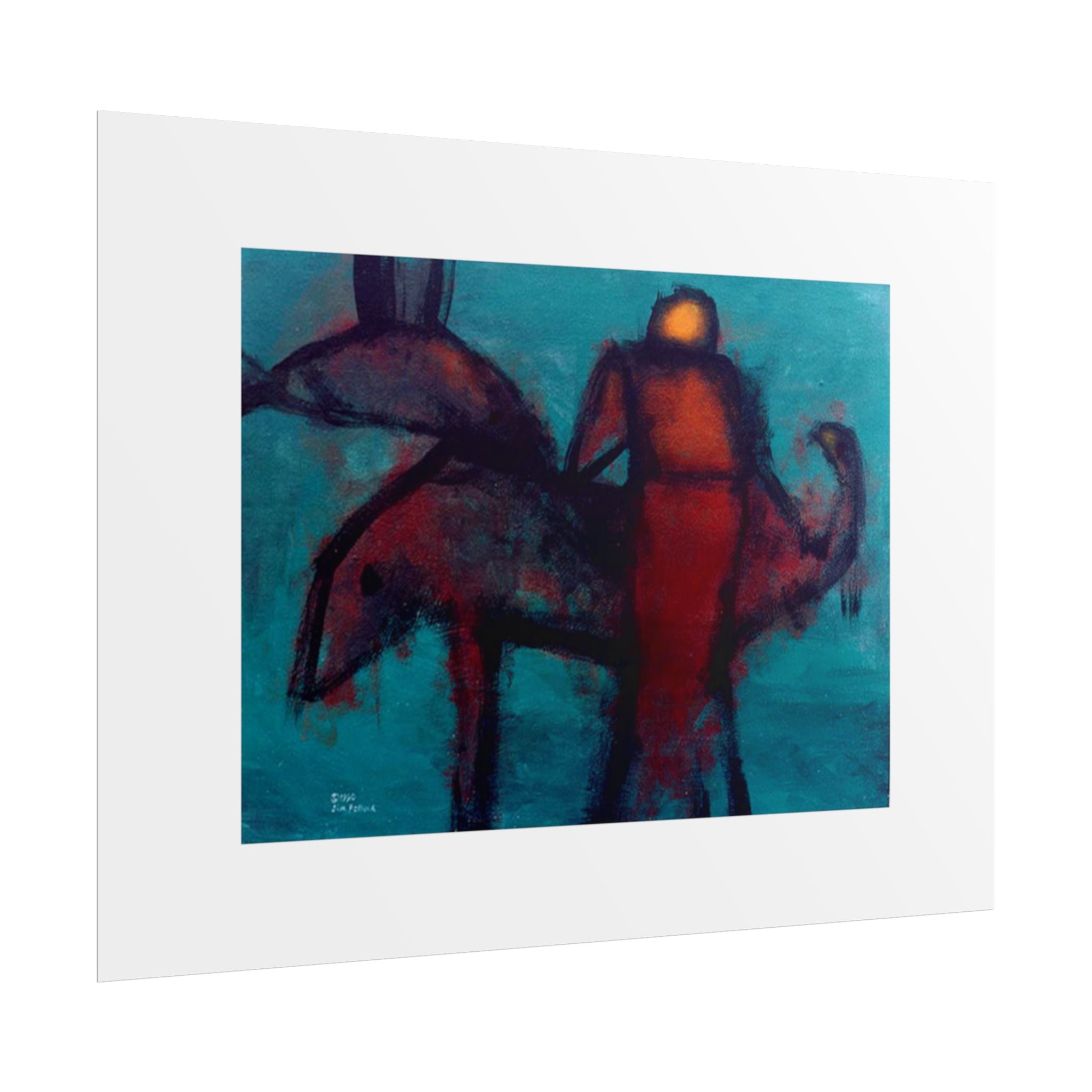 Dominion (Acrylic) by James Pollock Wall Art Print