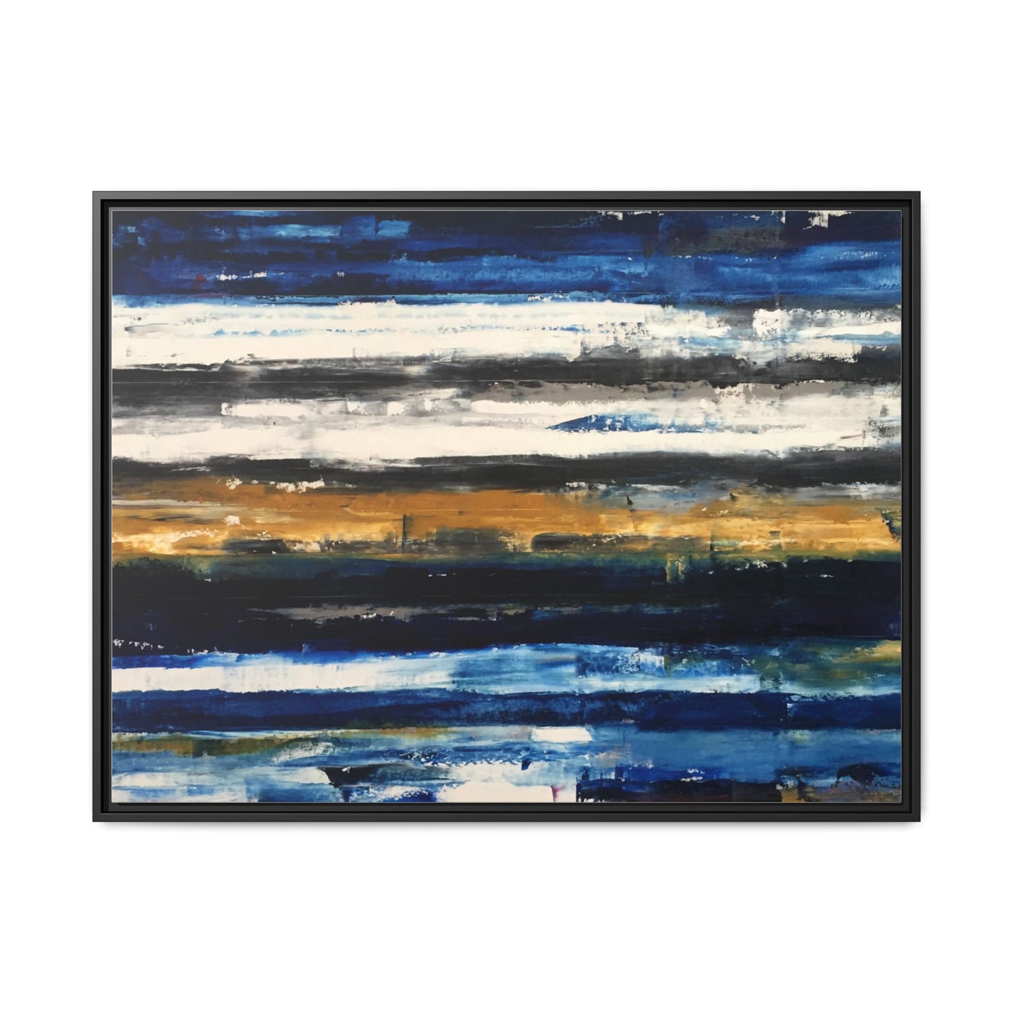 Tiny Buddha by Todd Williamson Framed Matte Canvas Abstract  Wall Art