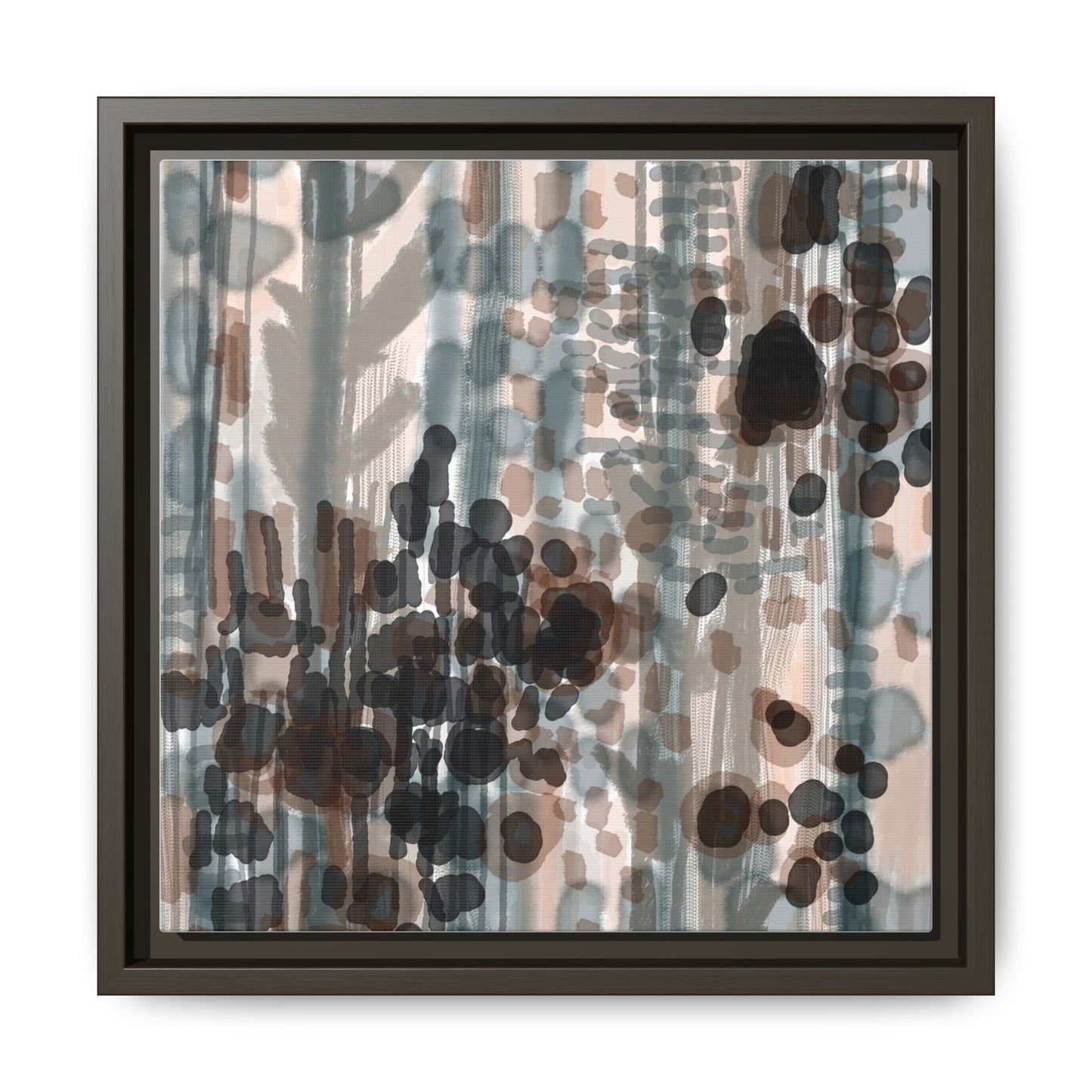 Vleken by an unknown artist Framed Canvas Art