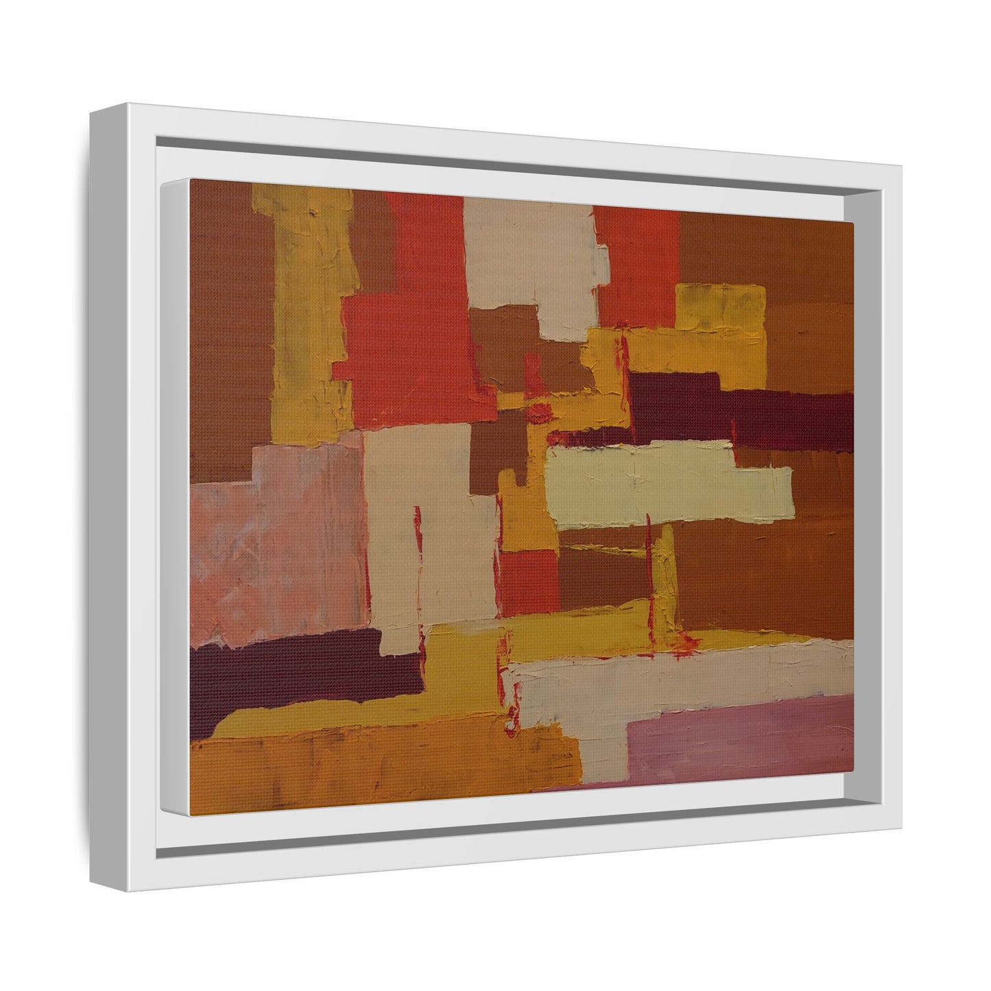 Tableau Confusion by Nicolae Calancea Framed Canvas Wall Art Print