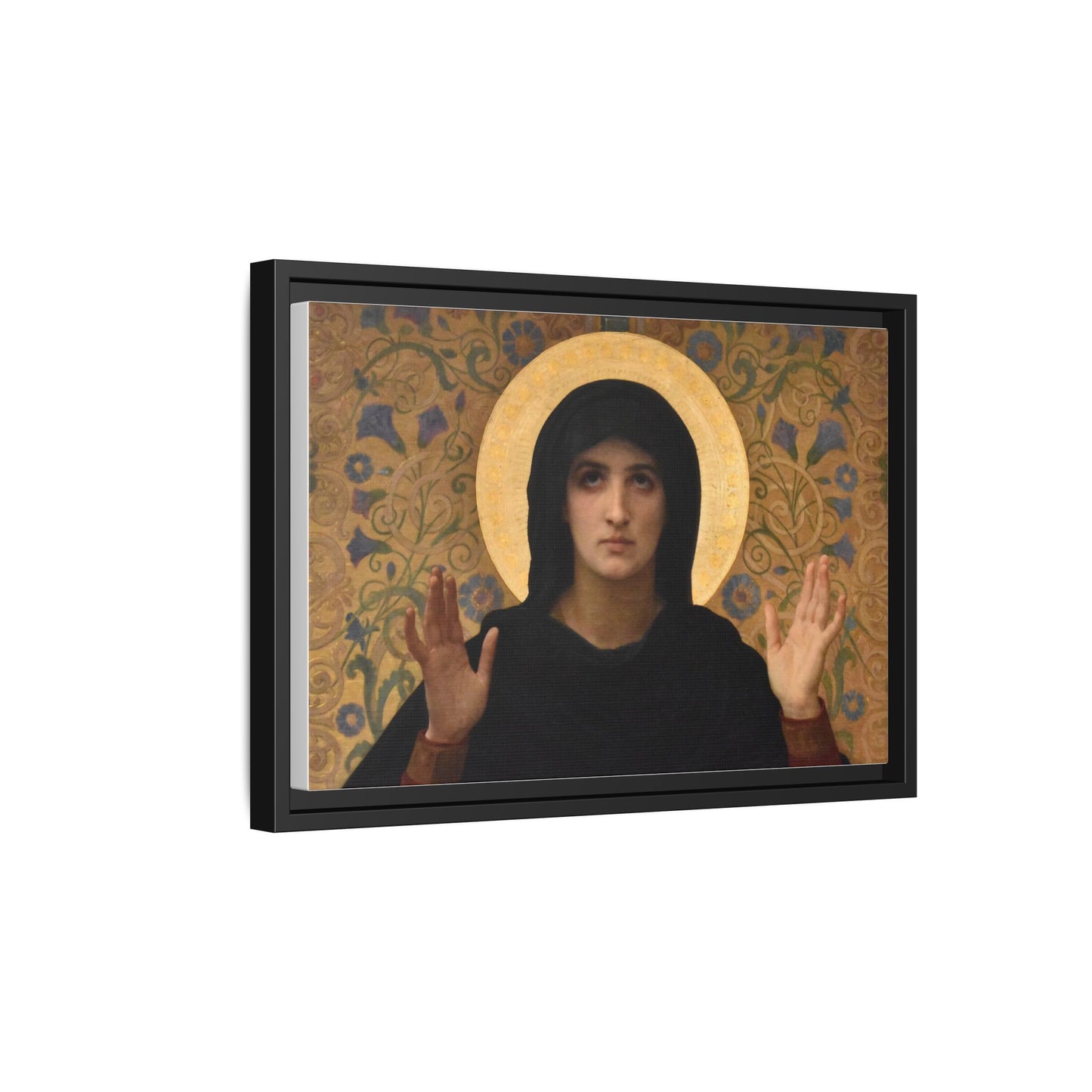 La Vierge consolatrice by William Adolphe Bouguereau Framed Matte Canvas Wall Art