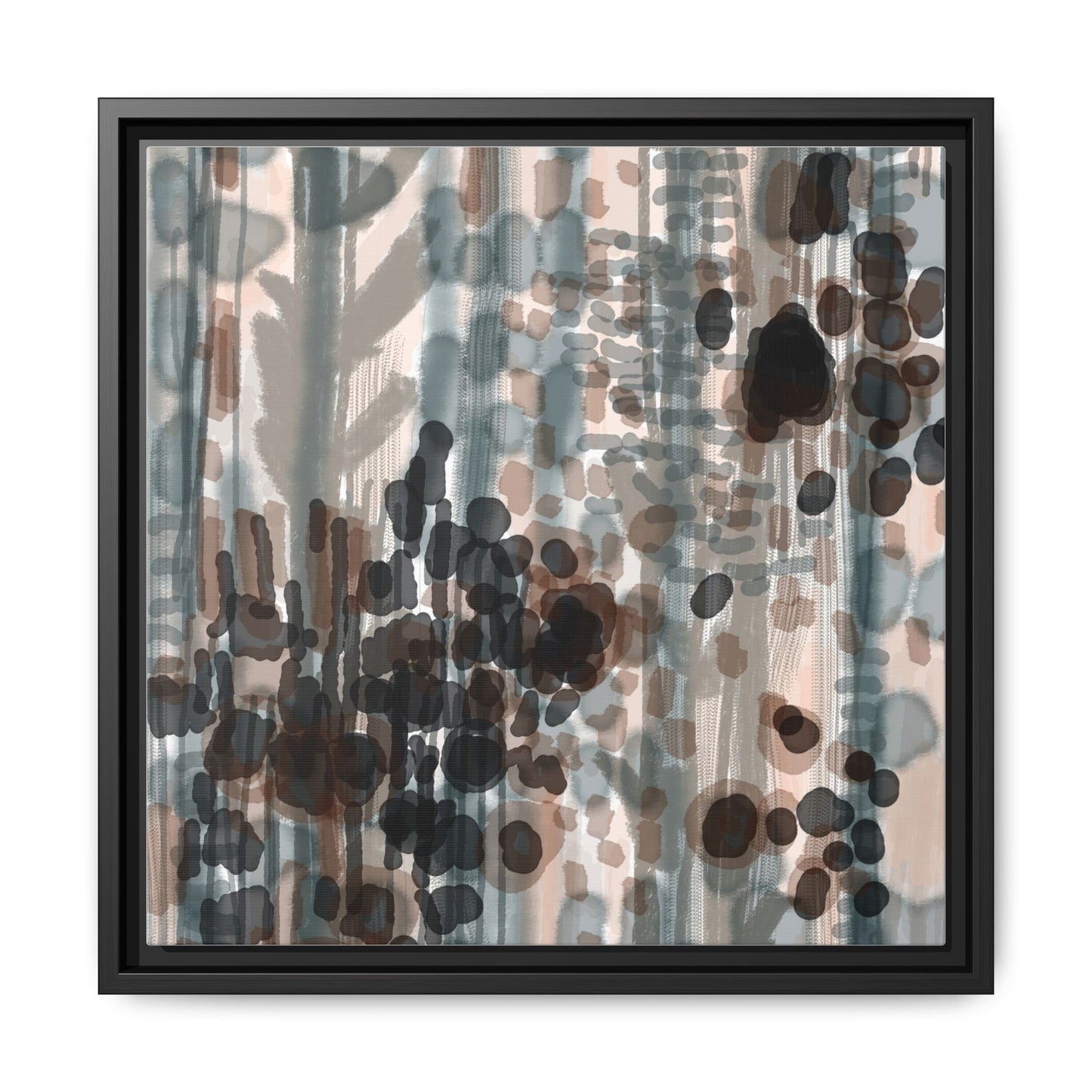 Vleken by an unknown artist Framed Canvas Art