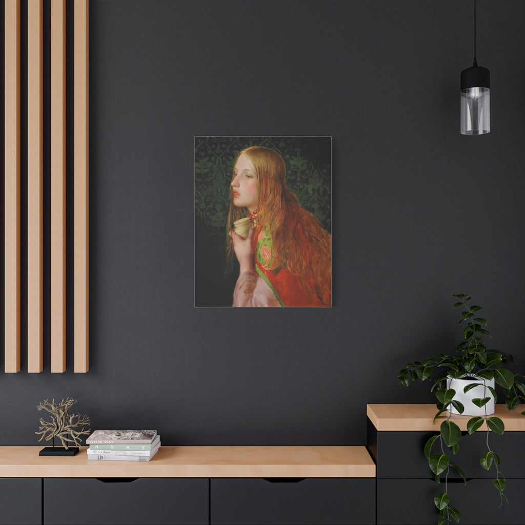 Mariya Magdalena by Frederick Sandys Canvas Wall Art Print