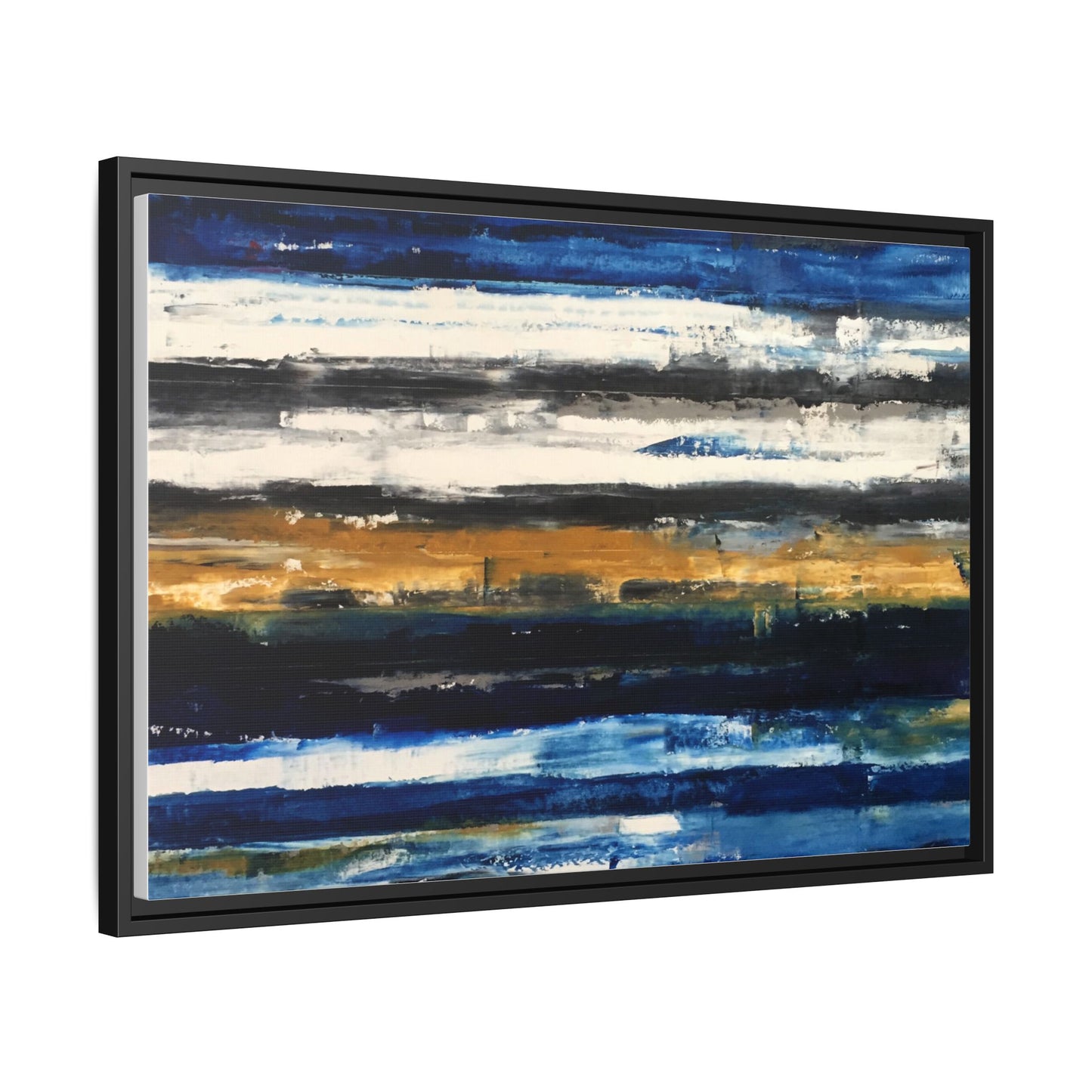 Tiny Buddha by Todd Williamson Framed Matte Canvas Abstract  Wall Art