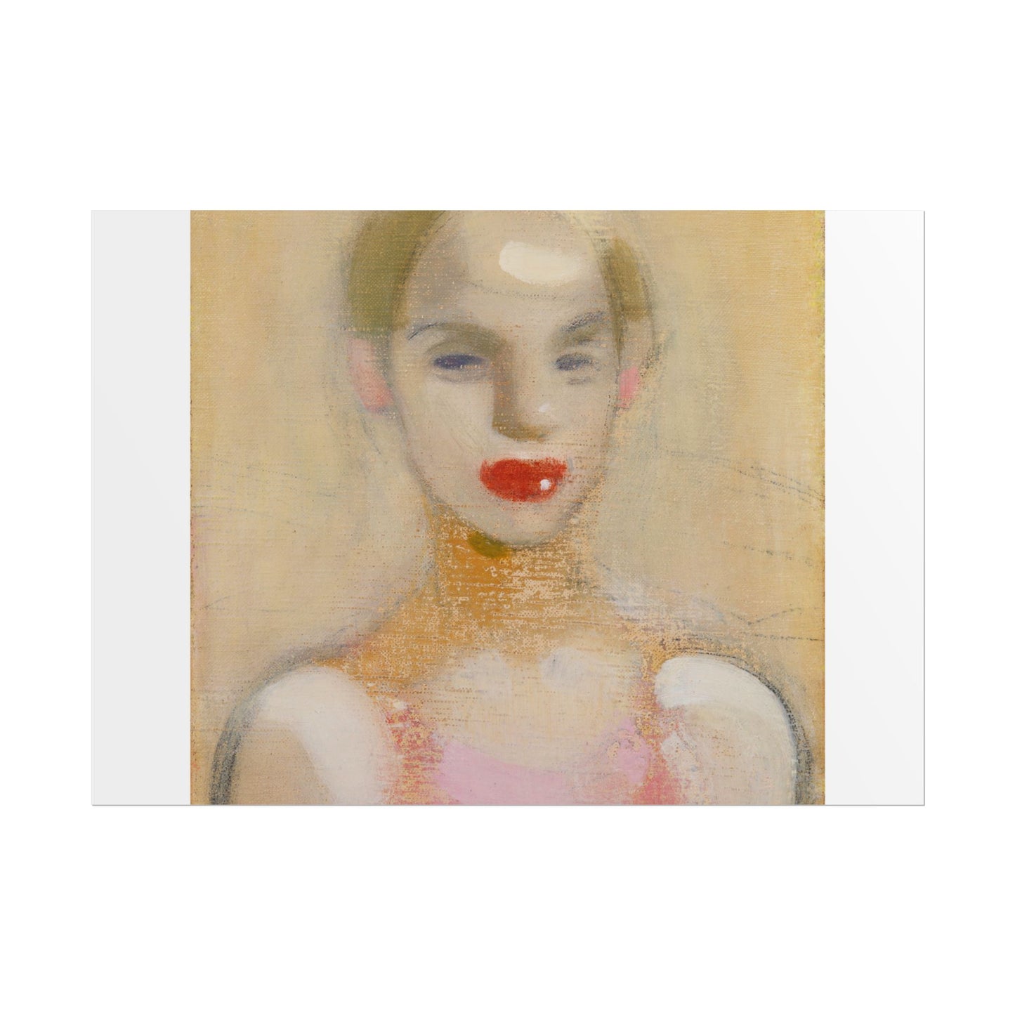 Circus Girl by Helene Schjerfbeck Wall Art Print